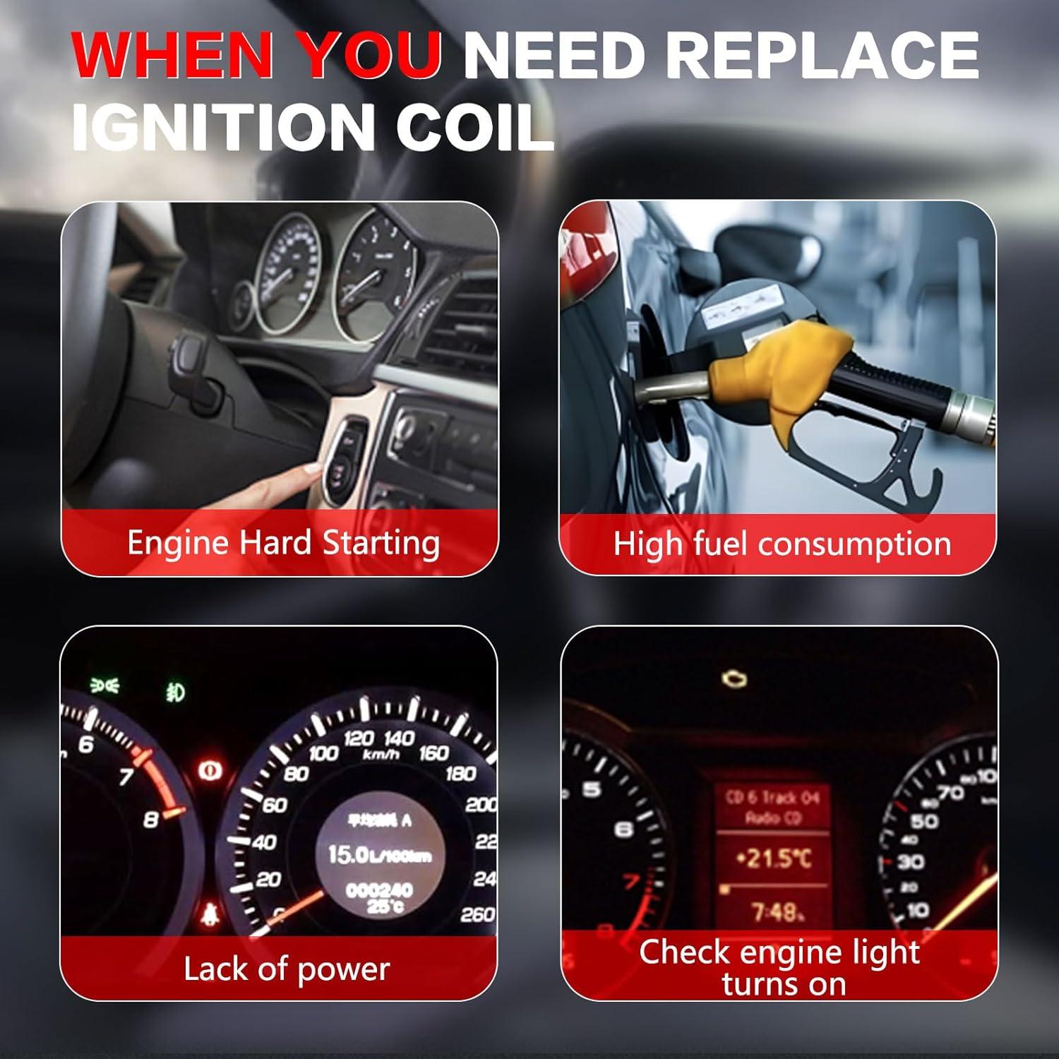 Bobina de Encendido CASEONJAN UF589 para Mitsubishi Lancer/Outlander