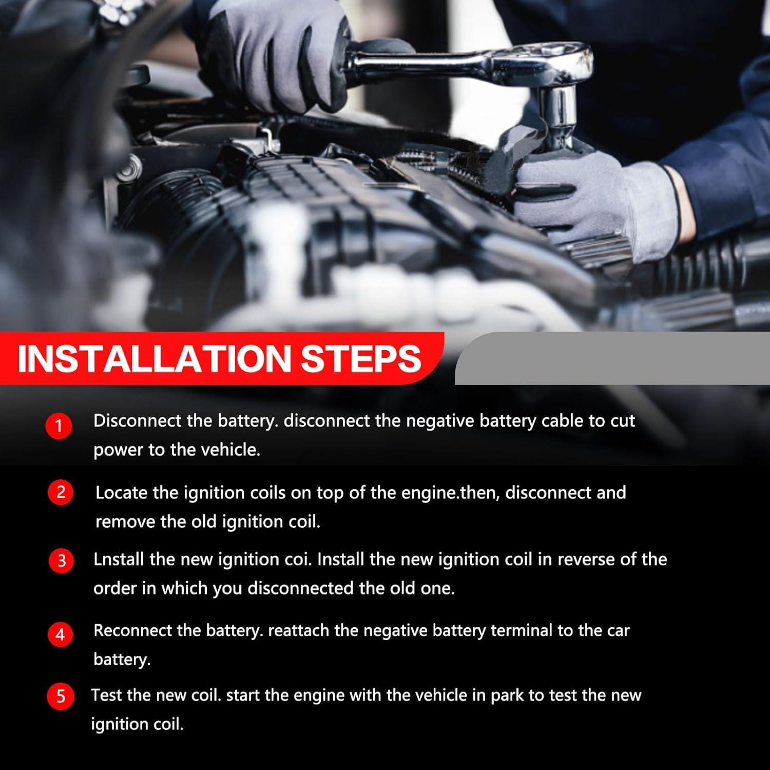 Bobina de Encendido CASEONJAN UF589 para Mitsubishi Lancer/Outlander