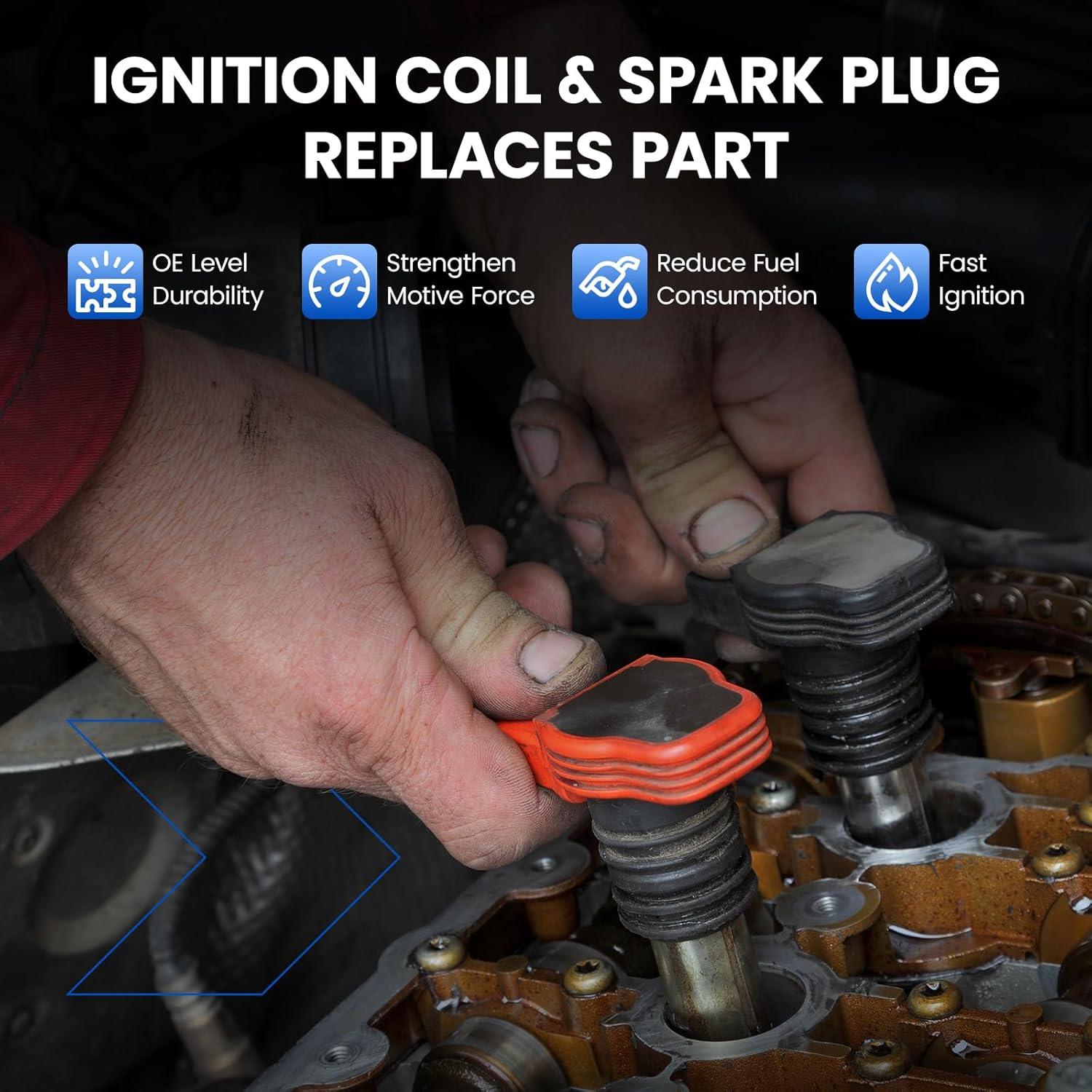 Paquete de 6 Bobinas de Encendido SYKRSS UF589 para Mitsubishi