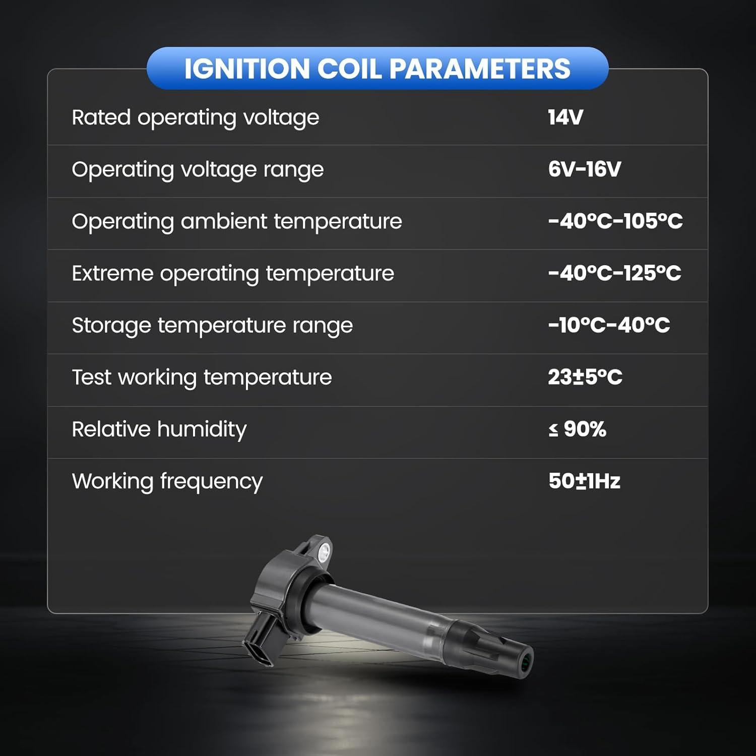 Paquete de 6 Bobinas de Encendido SYKRSS UF589 para Mitsubishi