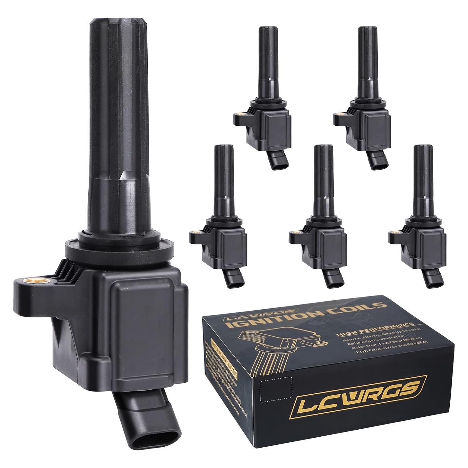 Juego de 6 Bobinas de Encendido LCWRGS para Chevy 4.2L