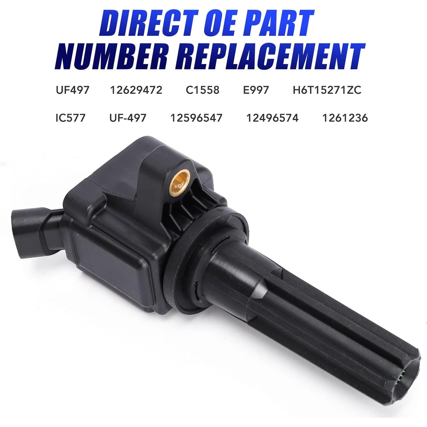 Juego de 6 Bobinas de Encendido LCWRGS para Chevy 4.2L