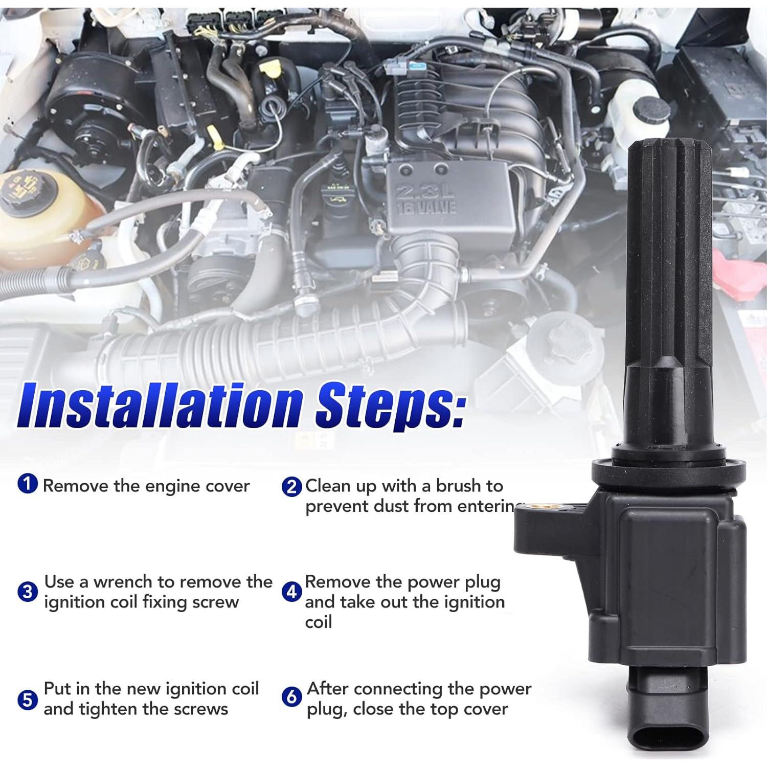 Juego de 6 Bobinas de Encendido LCWRGS para Chevy 4.2L