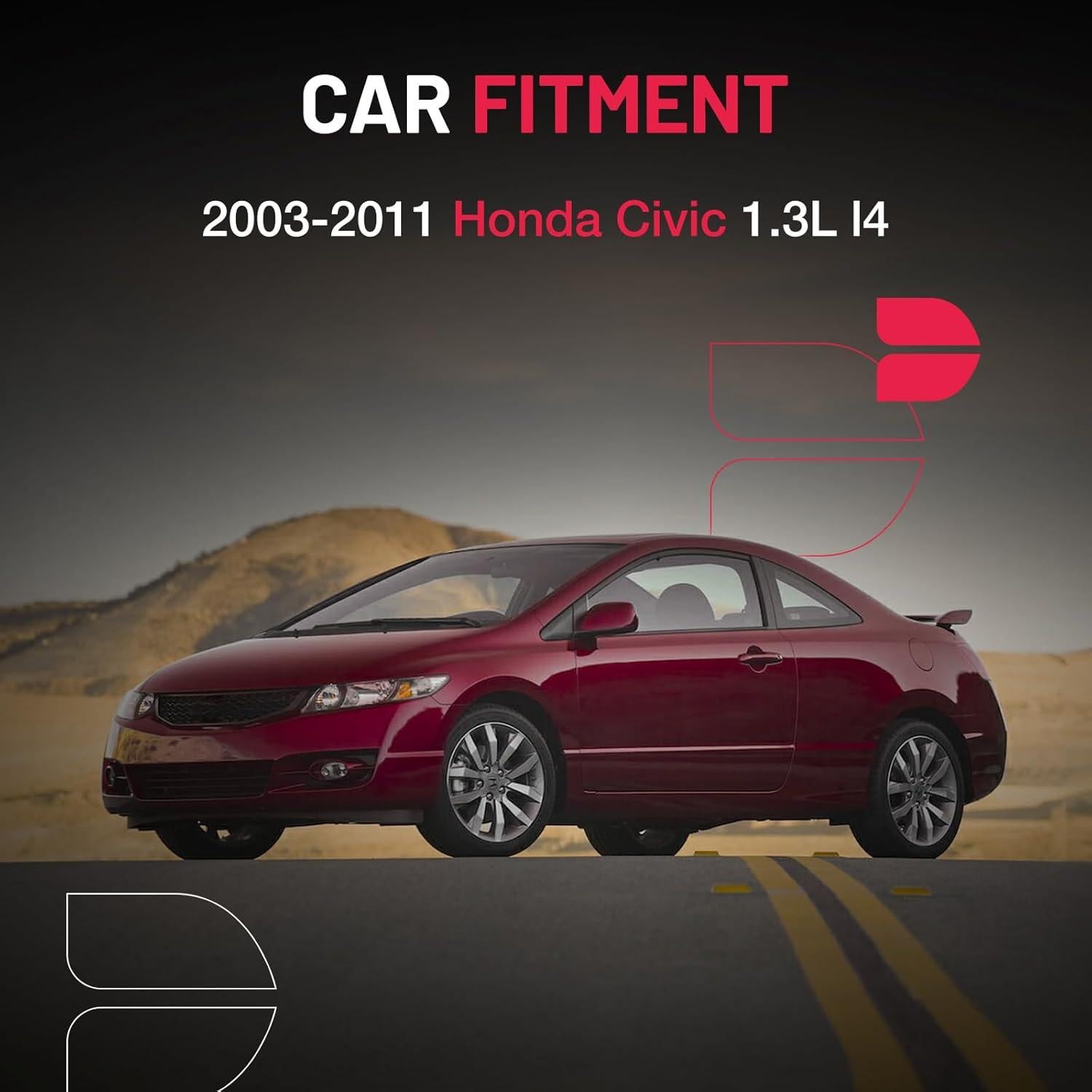 Bobinas de Encendido BDFHYK UF374 para Honda Civic 2003-2011