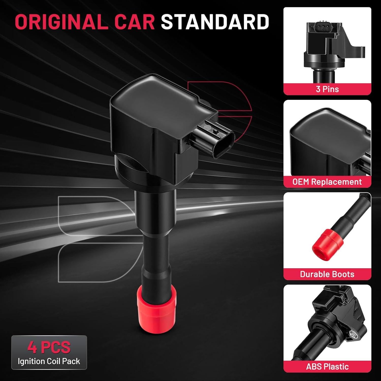 Bobinas de Encendido BDFHYK UF374 para Honda Civic 2003-2011