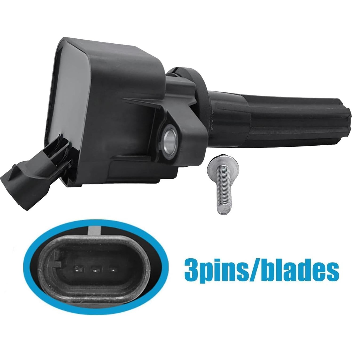 Juego de 6 Bobinas de Encendido y Bujías OYEAUTO 5019 para GMC, Chevrolet, Isuzu, Saab, Buick