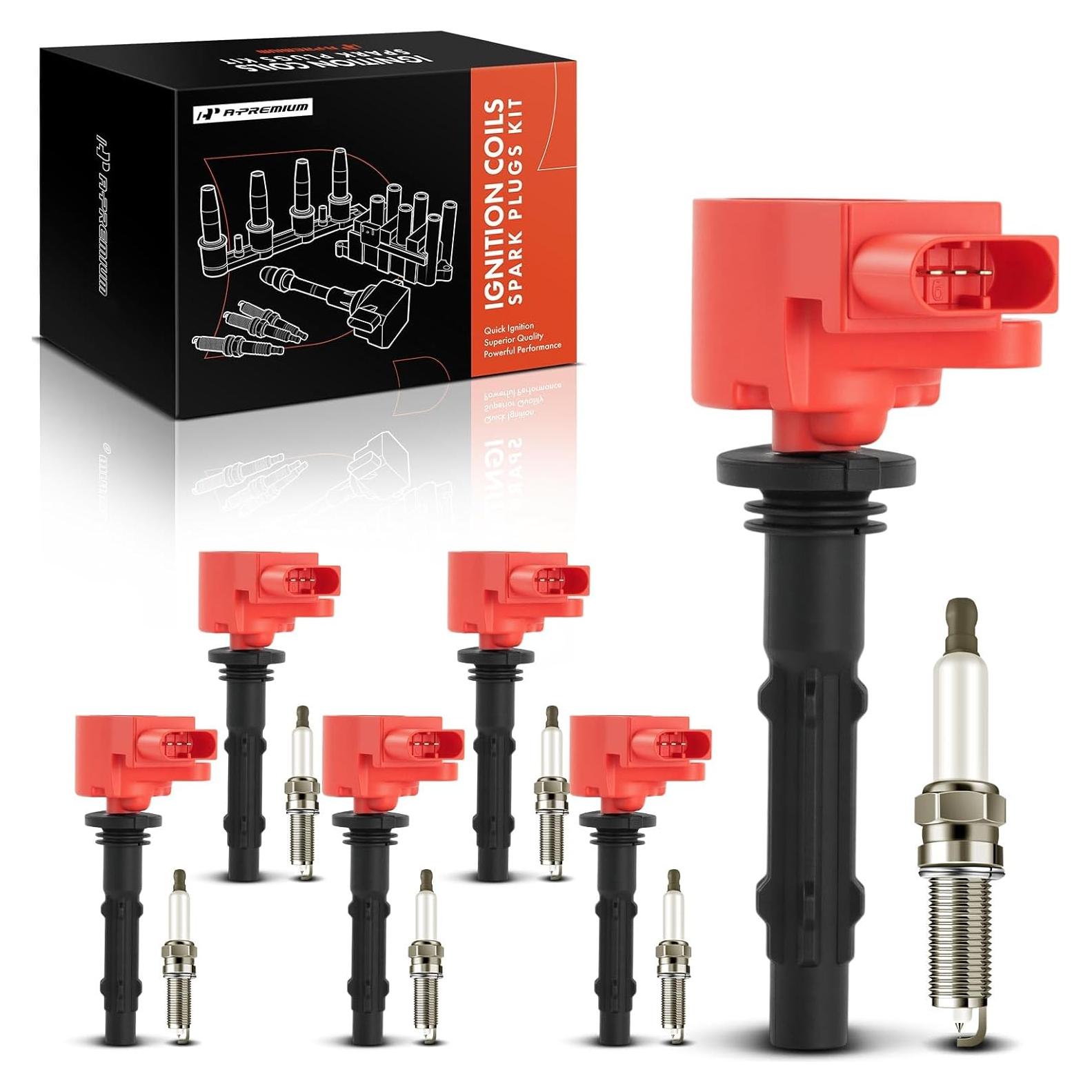 Conjunto A-Premium de 12 Bobinas de Encendido y Bujías Iridio