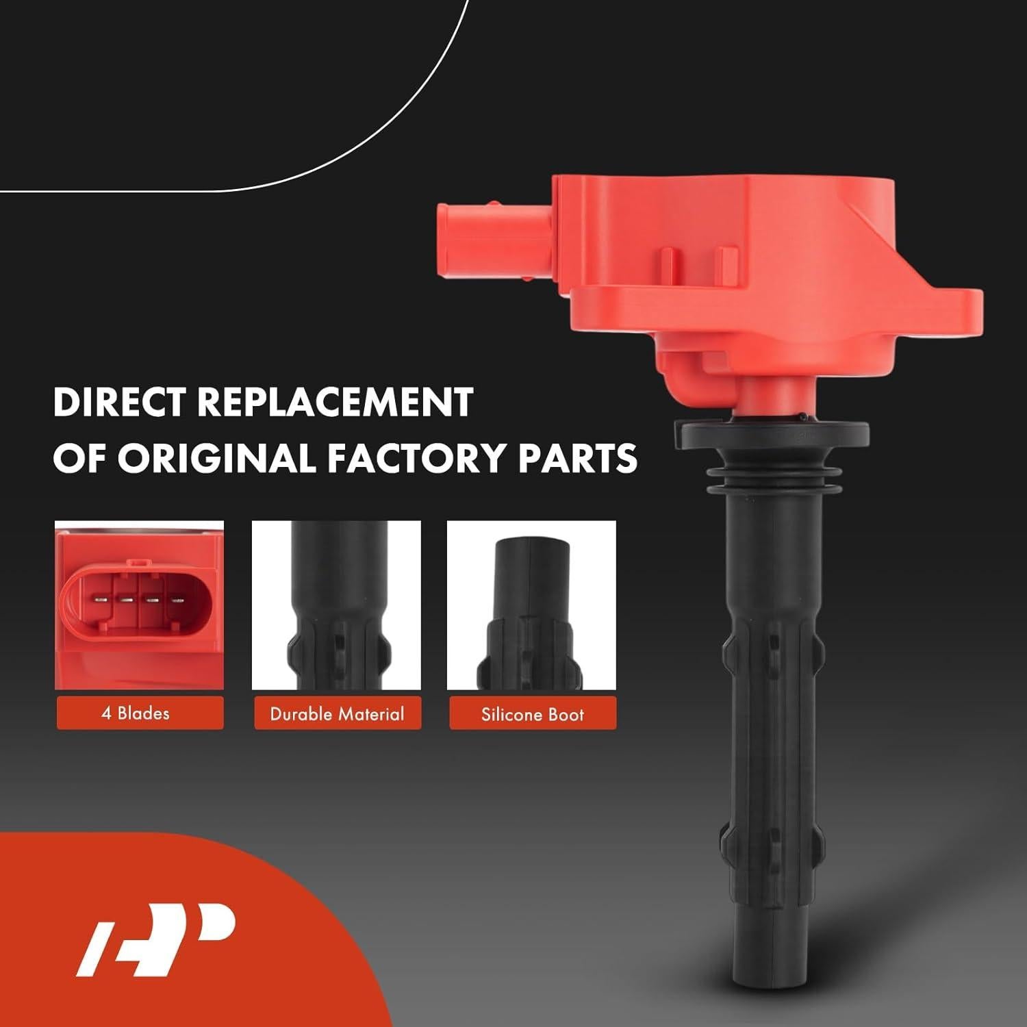 Conjunto A-Premium de 12 Bobinas de Encendido y Bujías Iridio