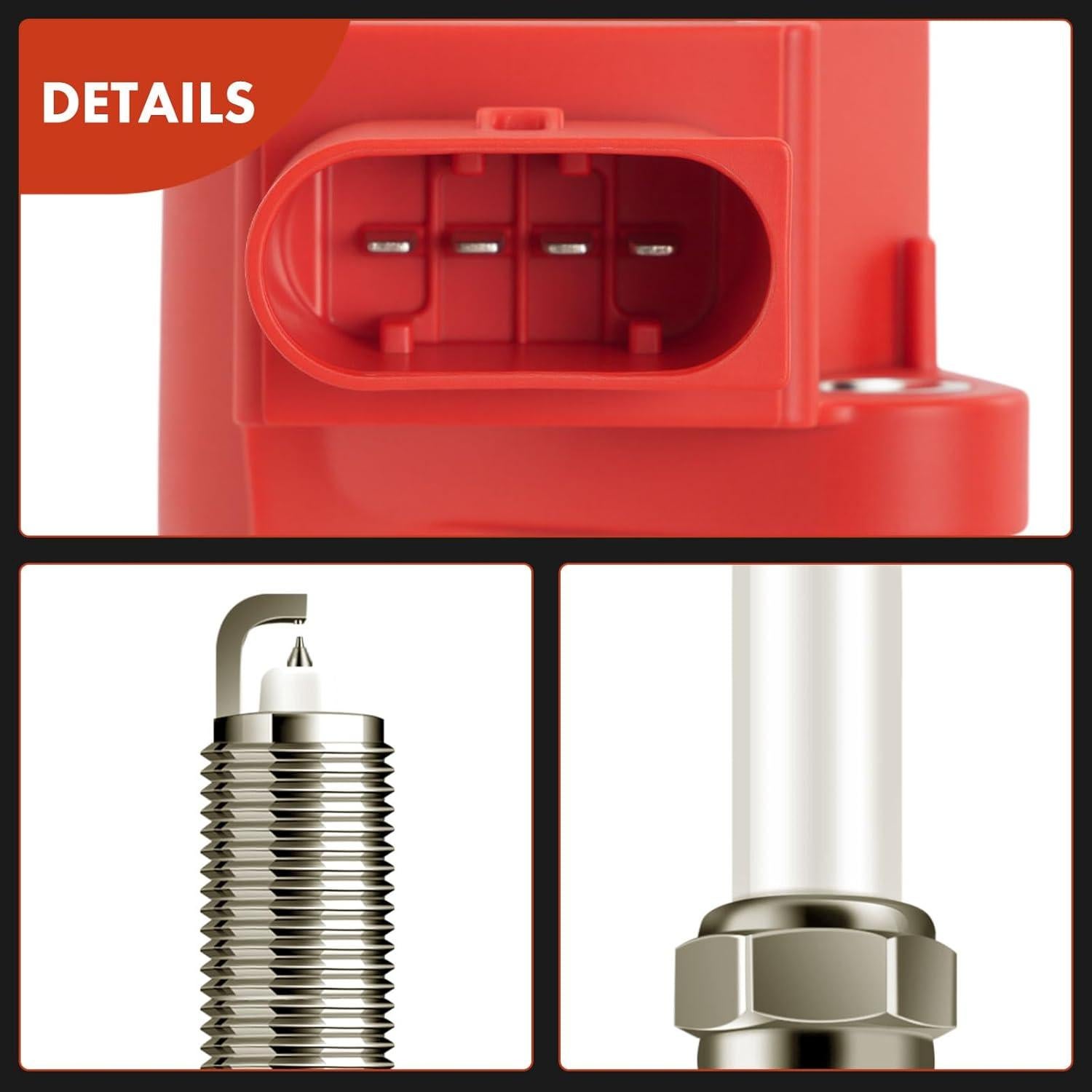 Conjunto A-Premium de 12 Bobinas de Encendido y Bujías Iridio