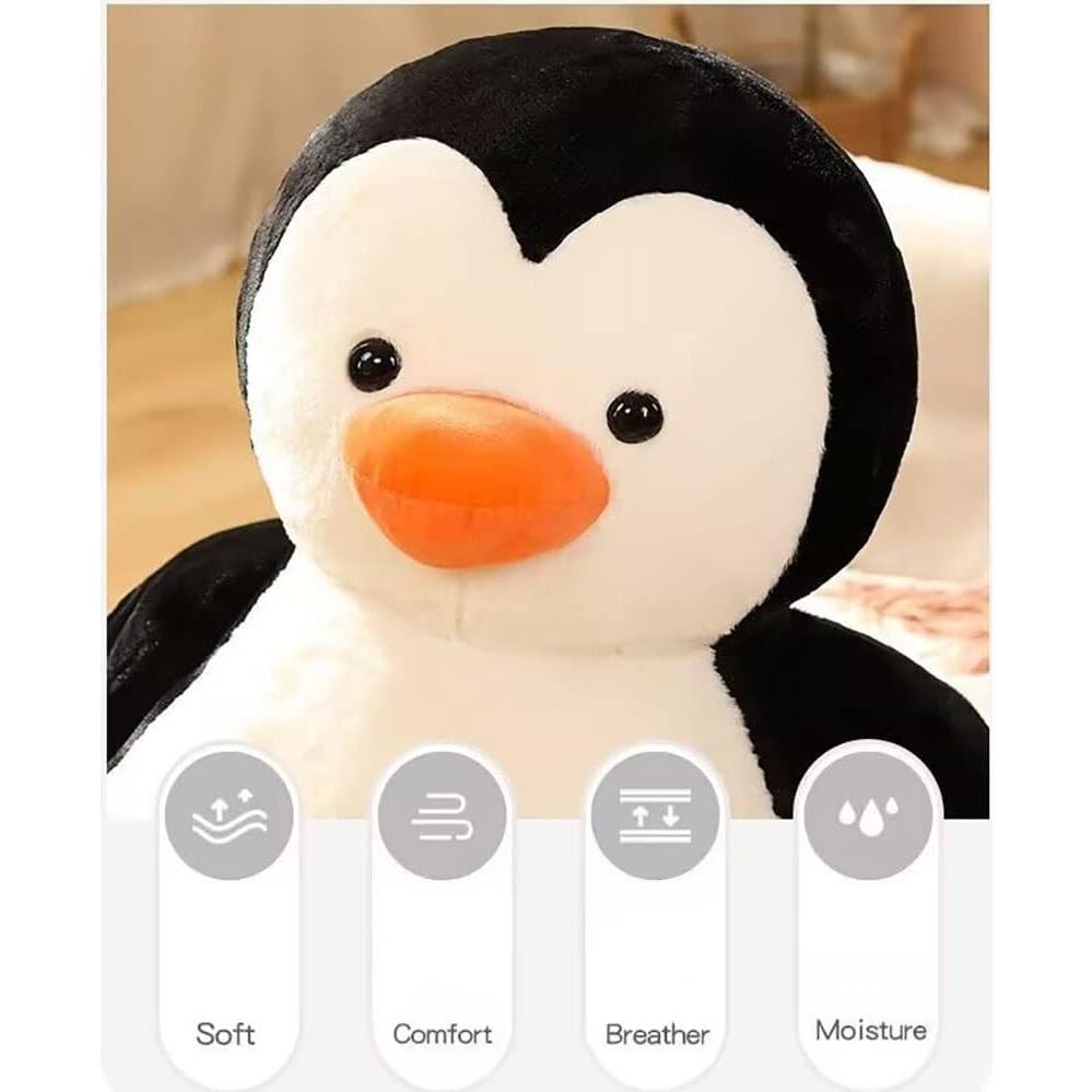 Juguete de Peluche Pingüino YUKOUQIAN 21.5 cm Suave