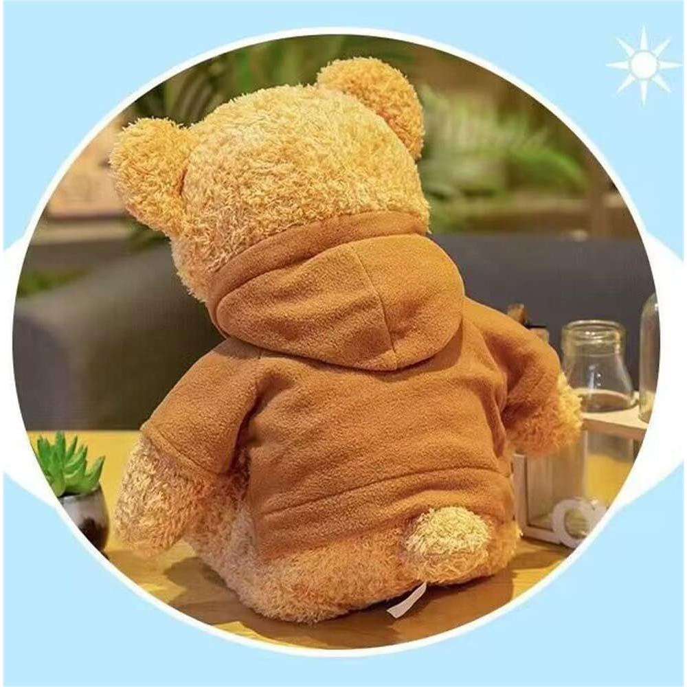 Oso de Peluche YUKOUQIAN 30 cm Marrón Suave para Niños