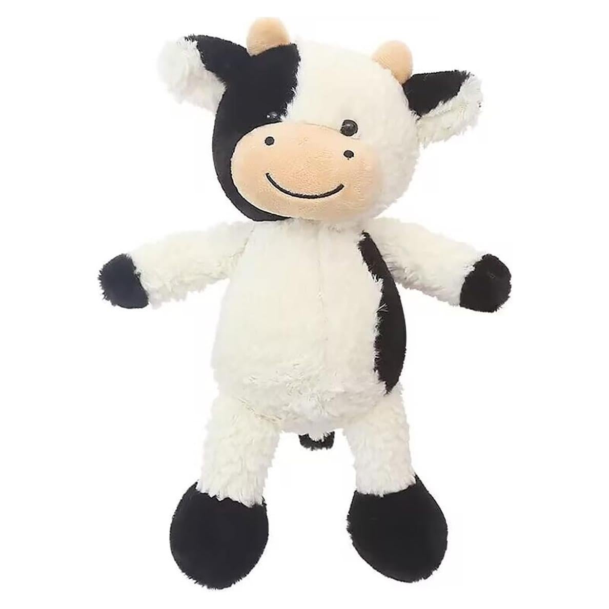 Juguete de peluche de vaca YUKOUQIAN 30 cm suave para niños