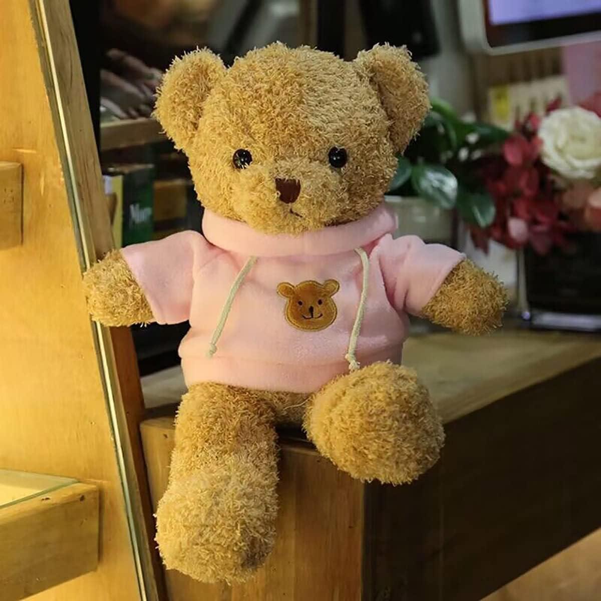 Oso de Peluche Rosa YUKOUQIAN 30 cm Suave para Niños