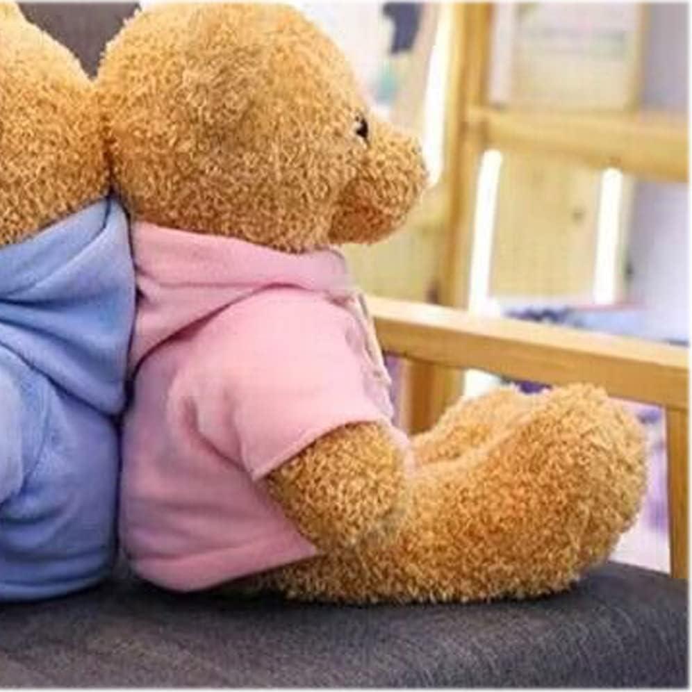 Oso de Peluche Rosa YUKOUQIAN 30 cm Suave para Niños