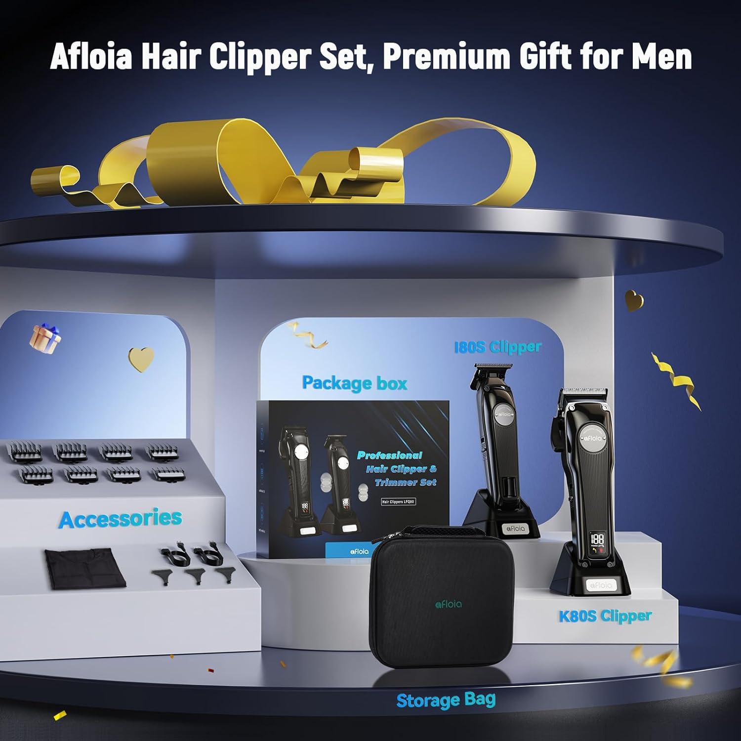 Cortadora de Cabello Afloia Inalámbrica Profesional 7000RPM