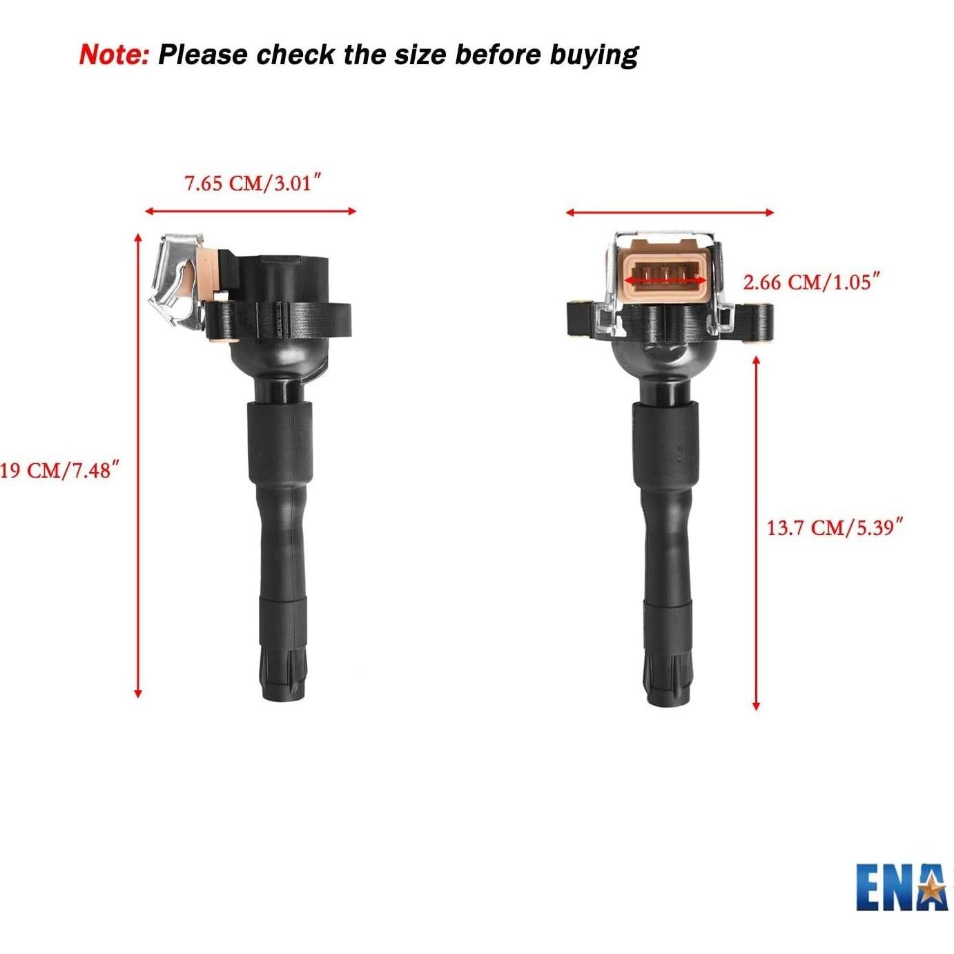 Bobinas de Encendido Bujía Platino ENA para BMW 320i 325i 330i