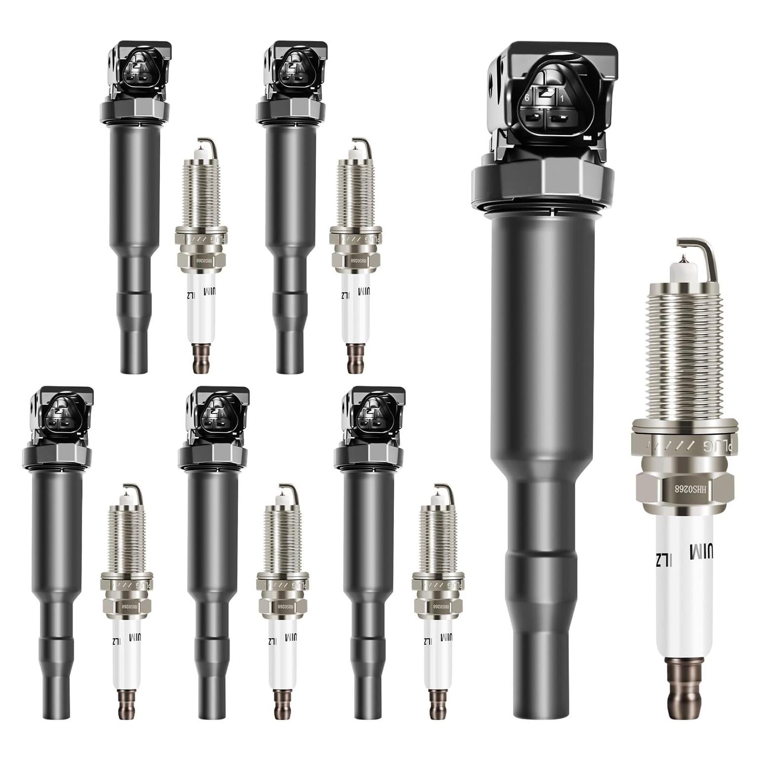 Paquete de Bobinas de Encendido y Bujías Iridio GPMMWPG 6 Unidades