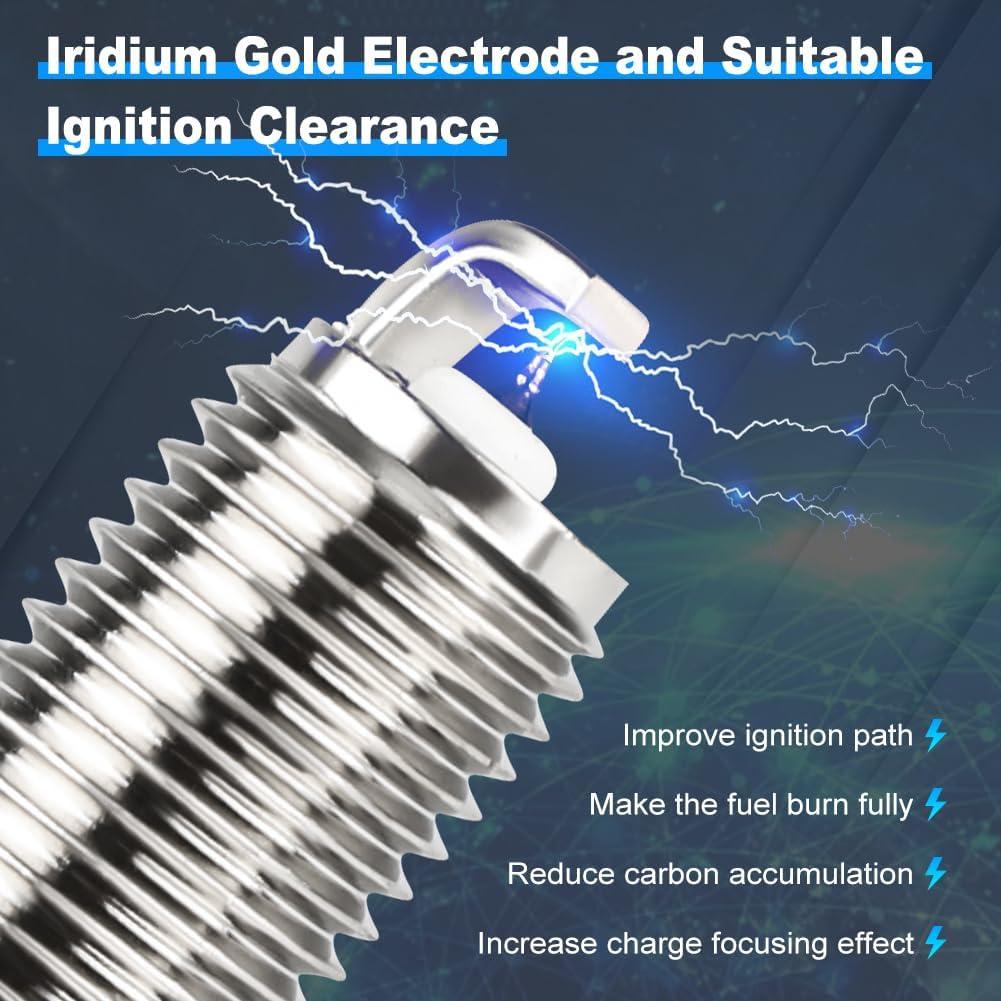 Paquete Bobinas de Encendido y Bujías JDMON para Subaru