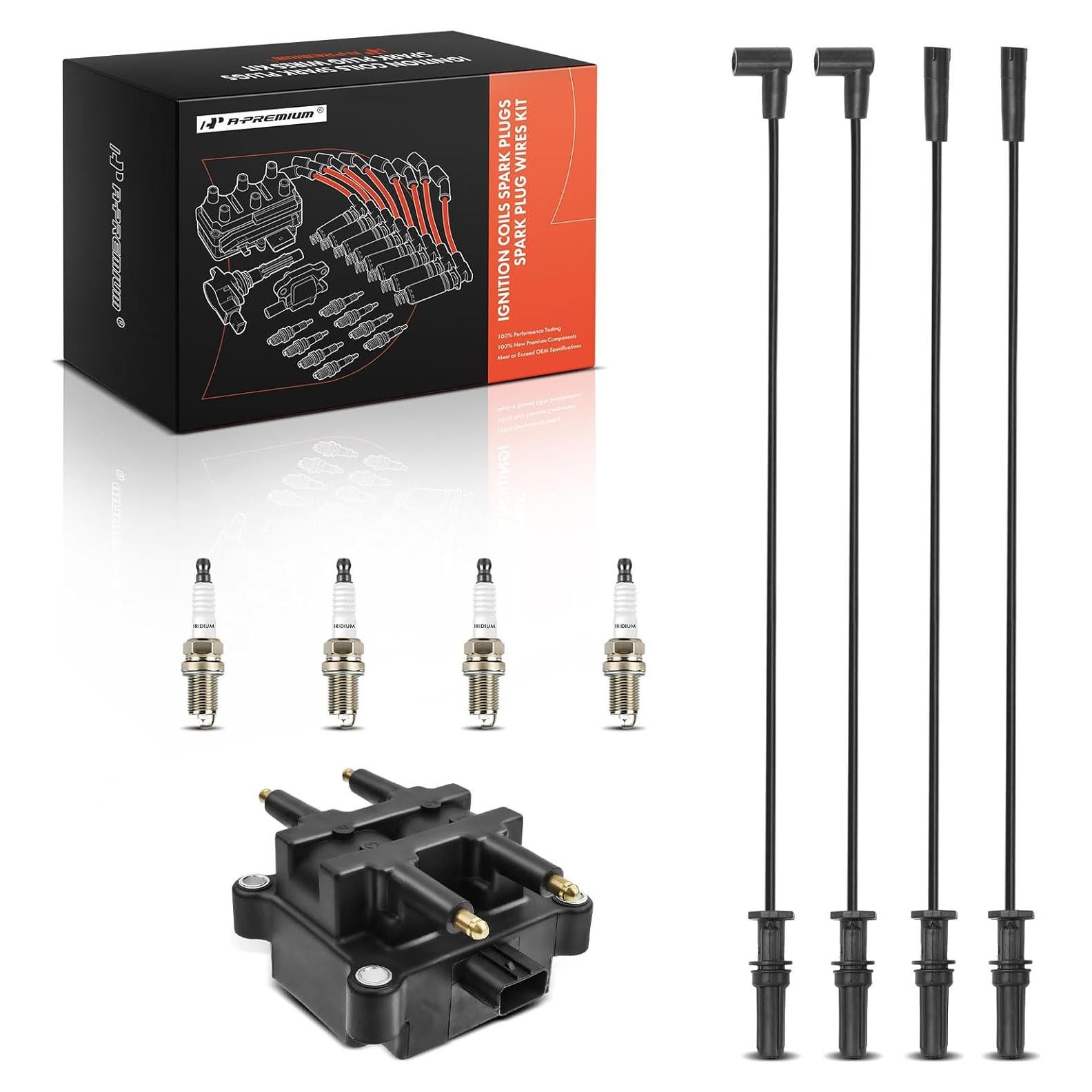 Bobinas de Encendido A-Premium con 4 Cables y Bujías Iridio Subaru