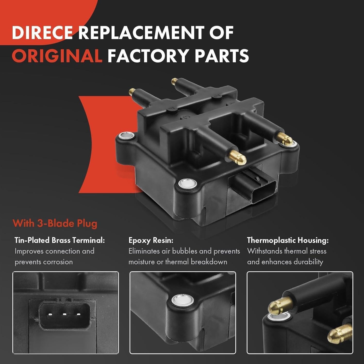 Bobinas de Encendido A-Premium con 4 Cables y Bujías Iridio Subaru