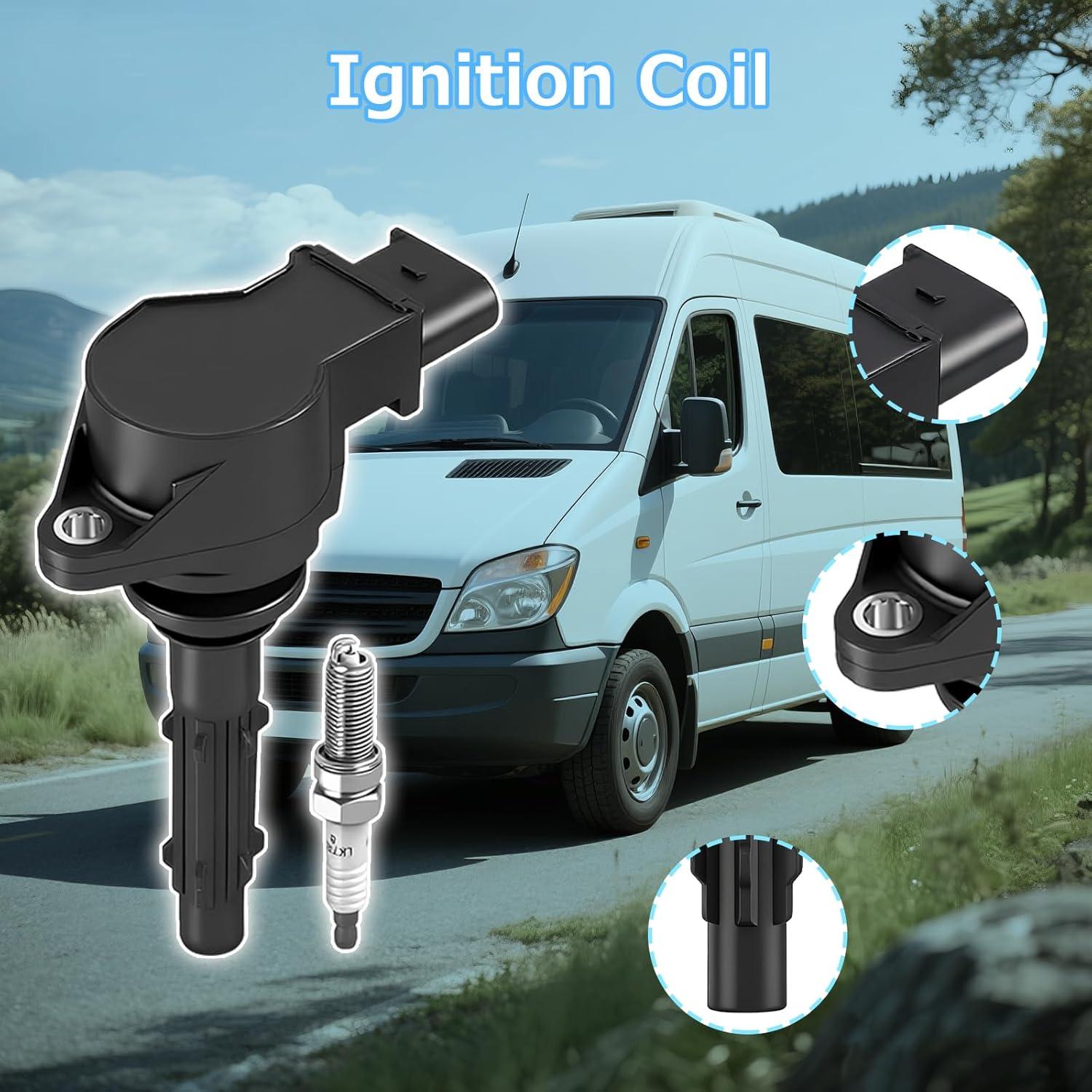 Juego de 6 Bobinas de Encendido Alikali para Mercedes-Benz