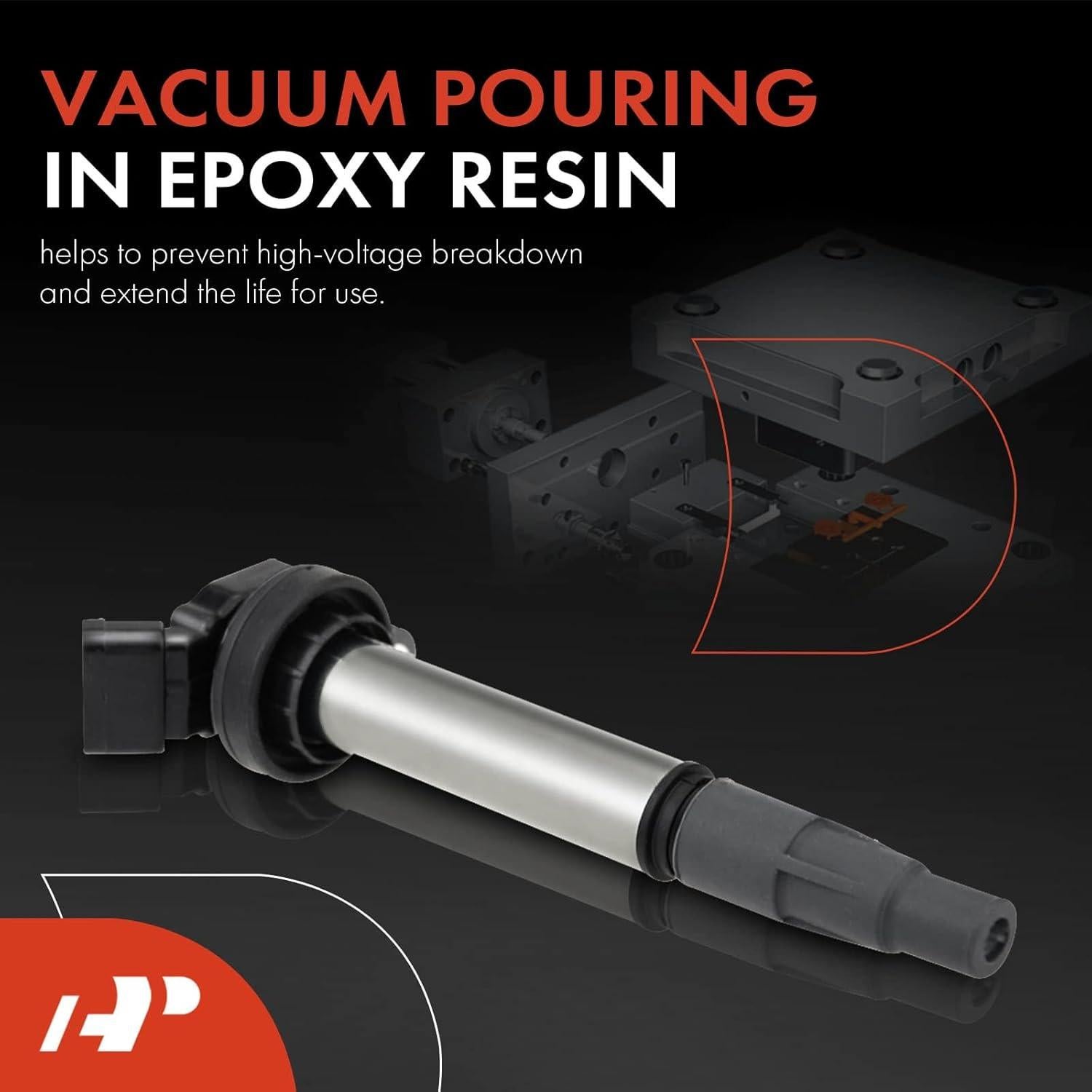 Bobina de Encendido A-Premium para Toyota, Lexus, Pontiac 1.8L 2.0L