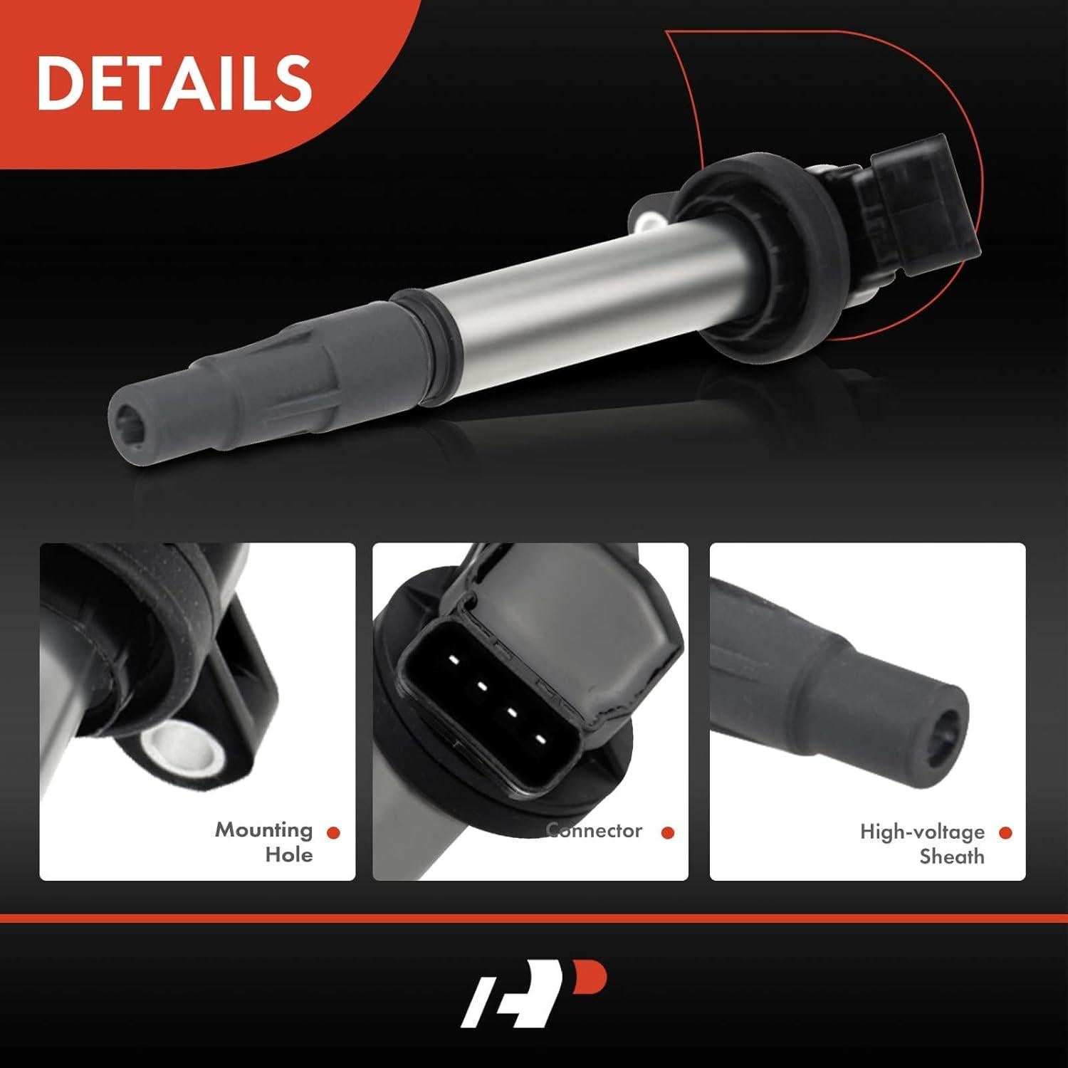 Bobina de Encendido A-Premium para Toyota, Lexus, Pontiac 1.8L 2.0L