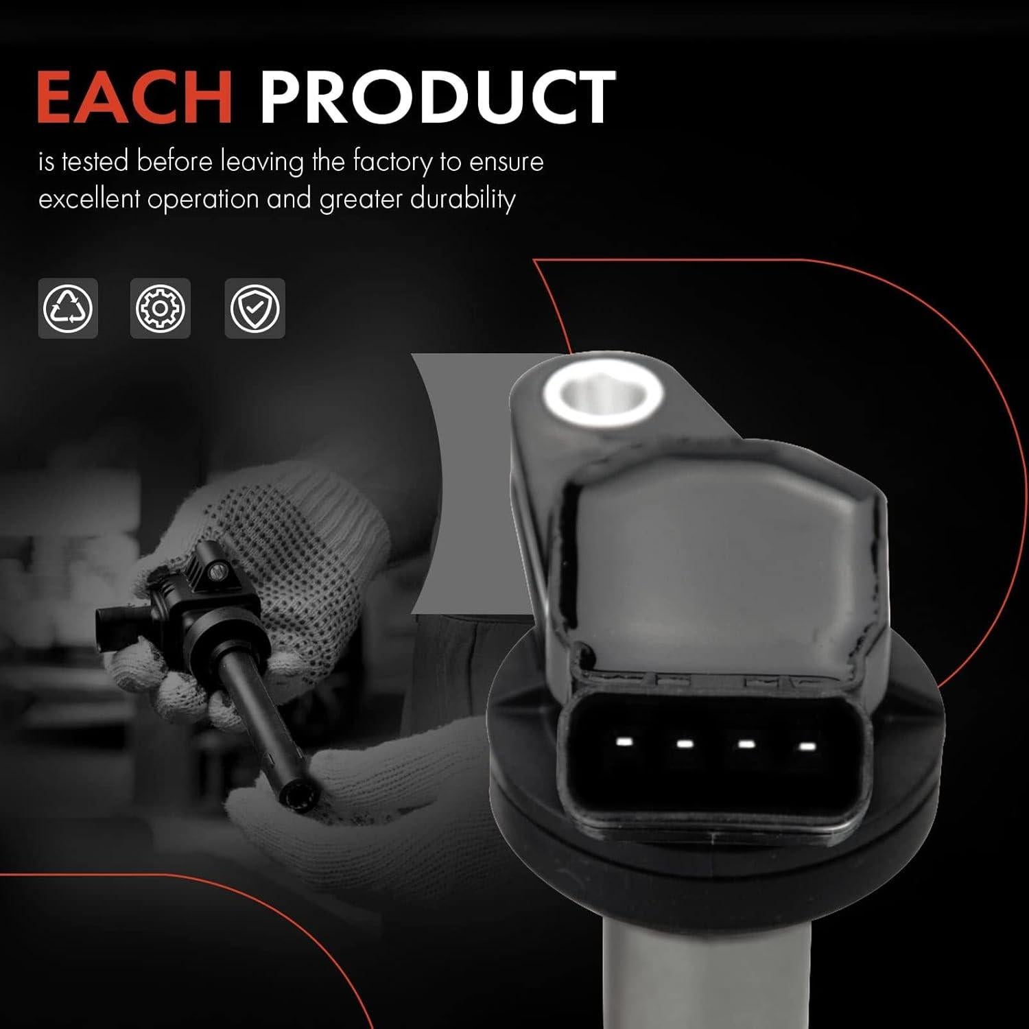 Bobina de Encendido A-Premium para Toyota, Lexus, Pontiac 1.8L 2.0L