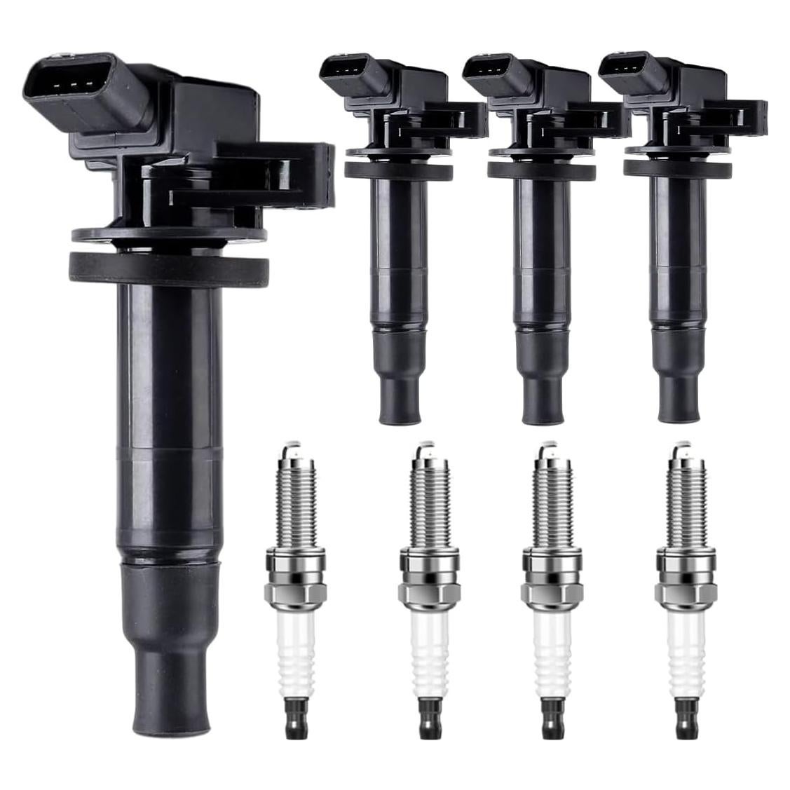 Kit de Encendido CUSTONEPARTS 4 Bobinas y Bujías Toyota 1.8L