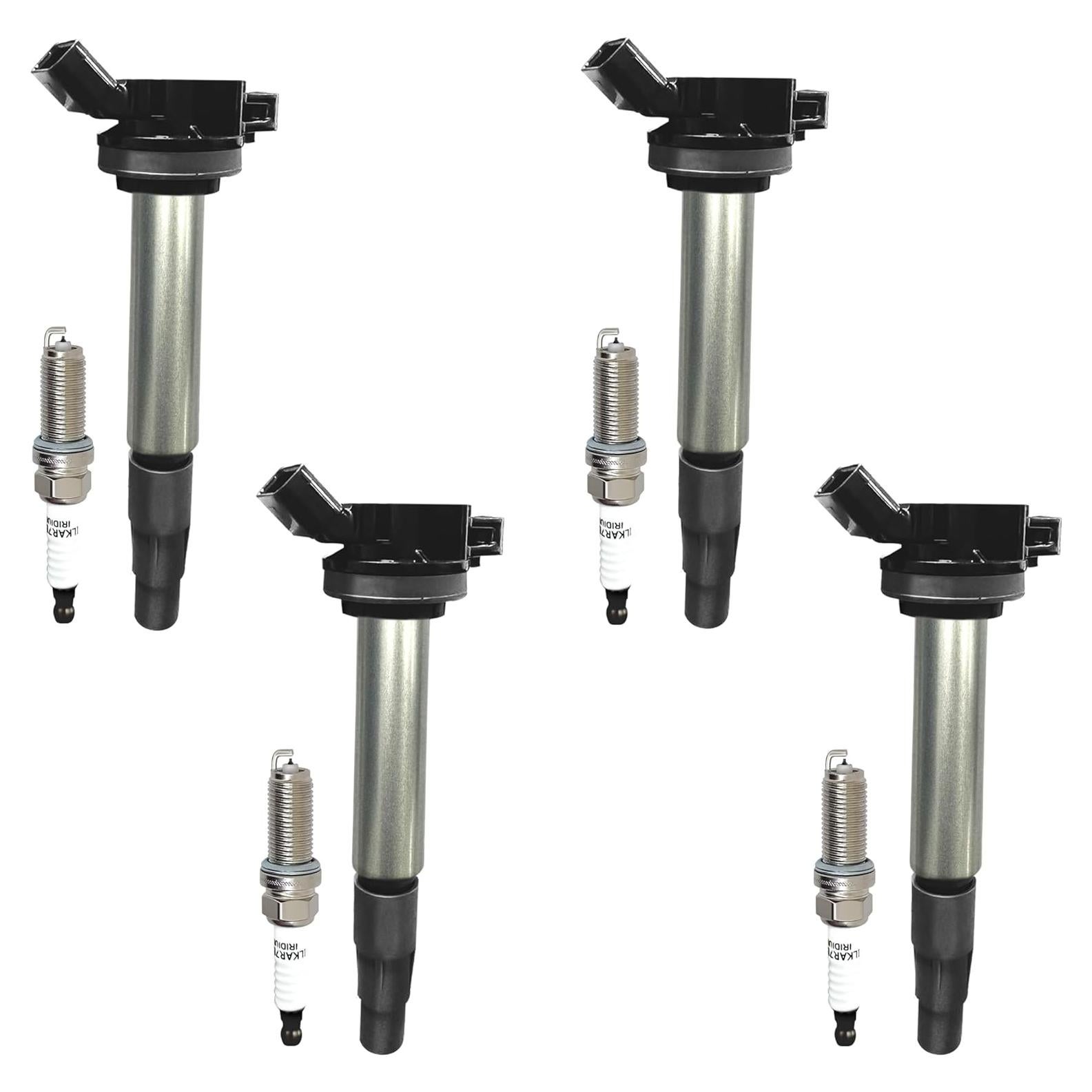 Combo Bobinas de Encendido y Bujías FAKAFY para Toyota