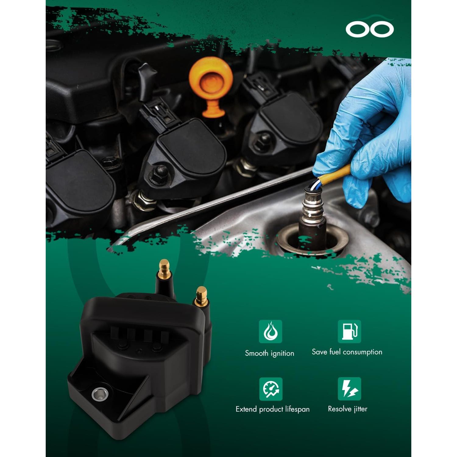 Bobinas de Encendido SCITOO para Pontiac y Buick - Paquete de 4