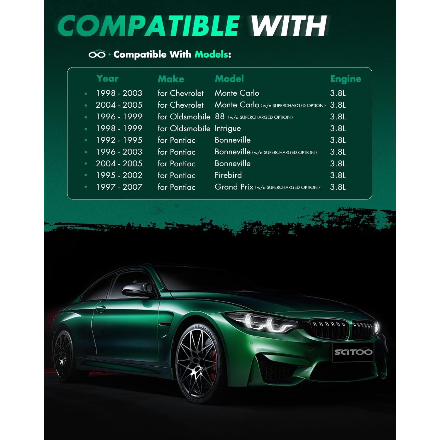 Bobinas de Encendido SCITOO para Pontiac y Buick - Paquete de 4