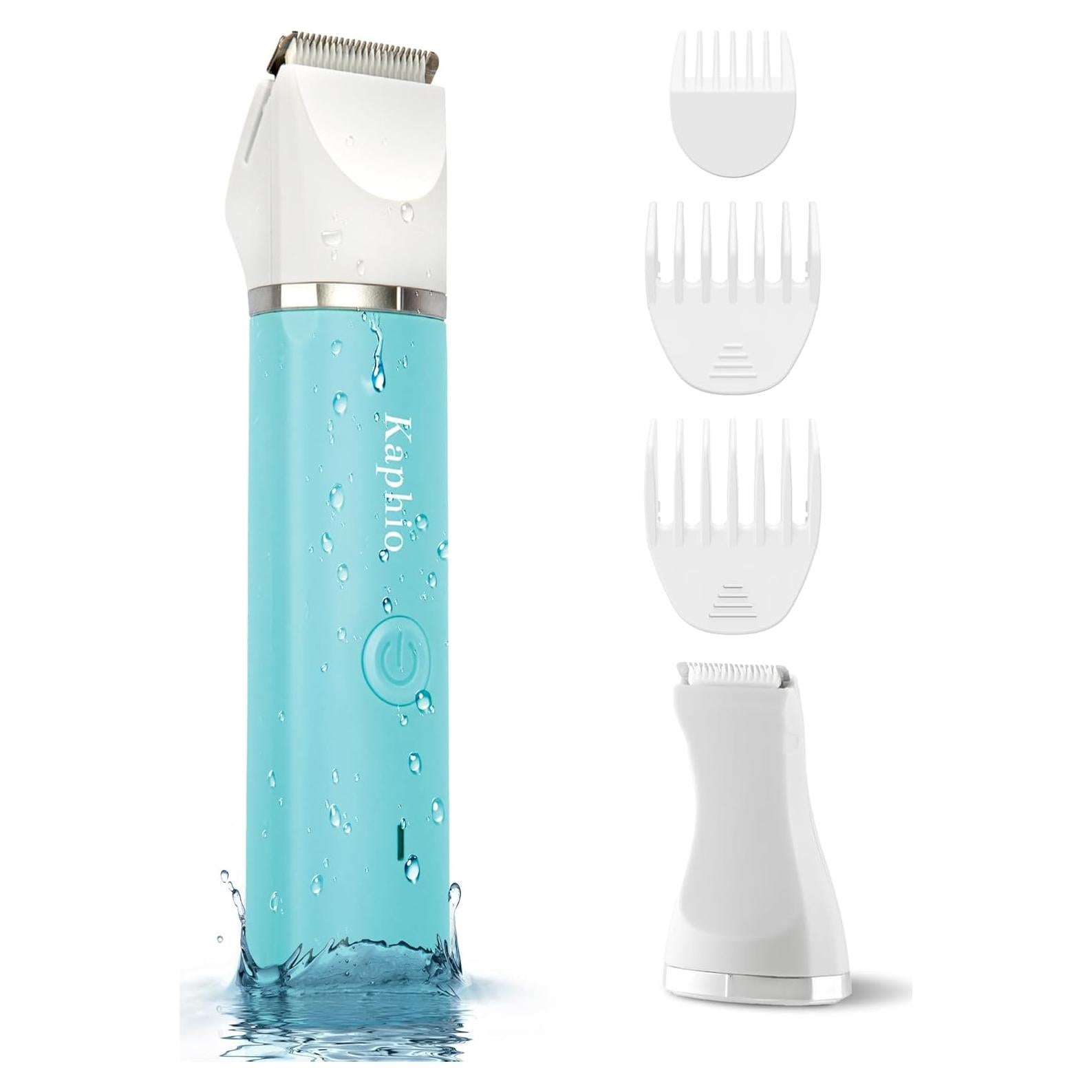 Recortadora de Bikini Kaphio KA-004 Indolora IPX7 Verde