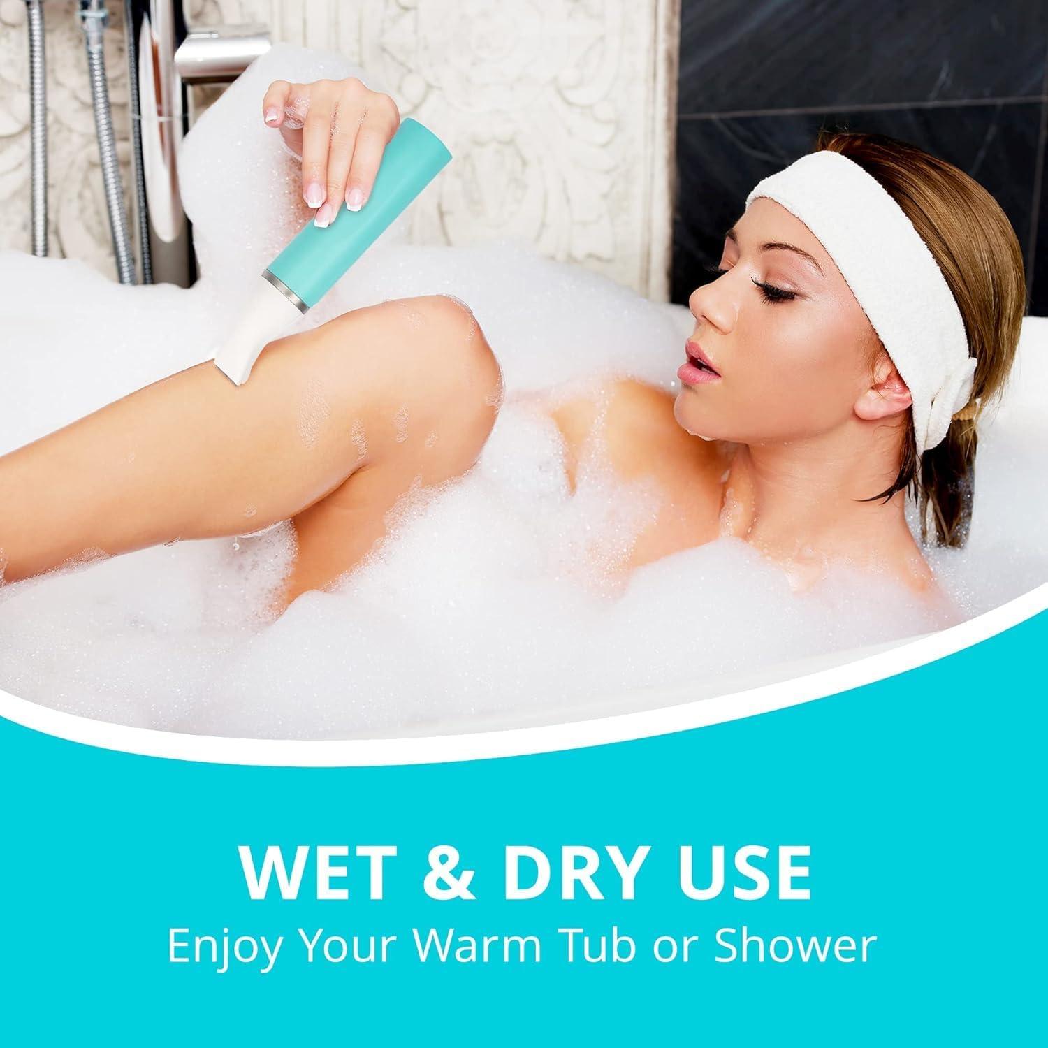 Recortadora de Bikini Kaphio KA-004 Indolora IPX7 Verde