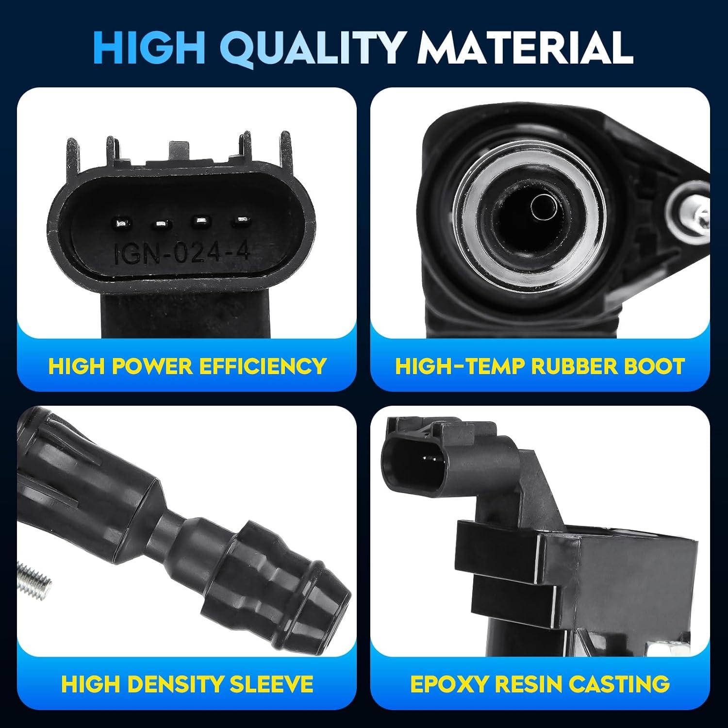 Paquete de 4 Bobinas de Encendido Aeagle para Buick y Chevy