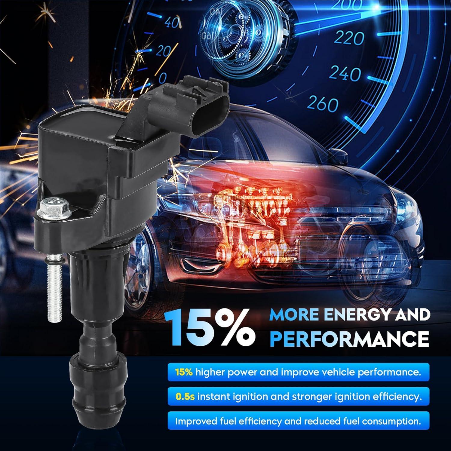 Paquete de 4 Bobinas de Encendido Aeagle para Buick y Chevy