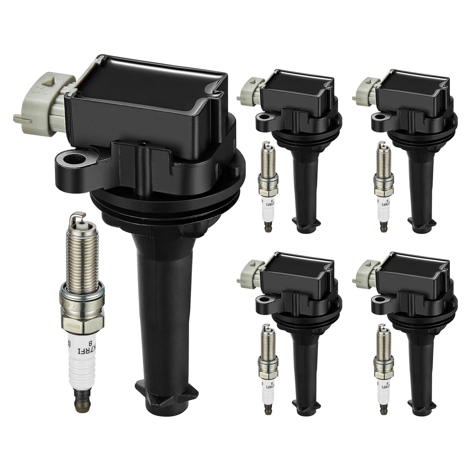 Juego de 5 Bobinas de Encendido UF517 y Bujías AP5325 SYKRSS