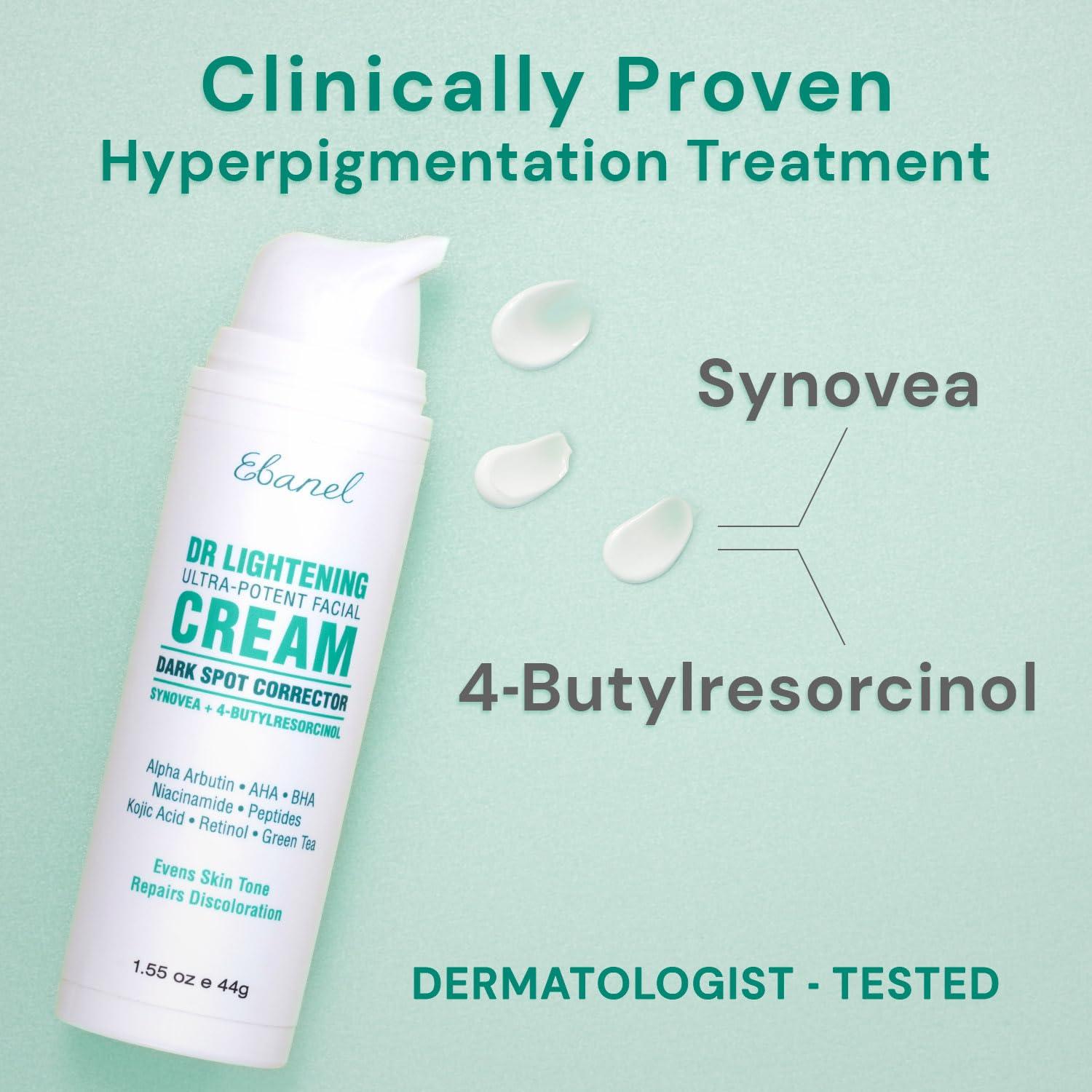 Crema Despigmentante Ebanel 42g para Manchas Oscuras