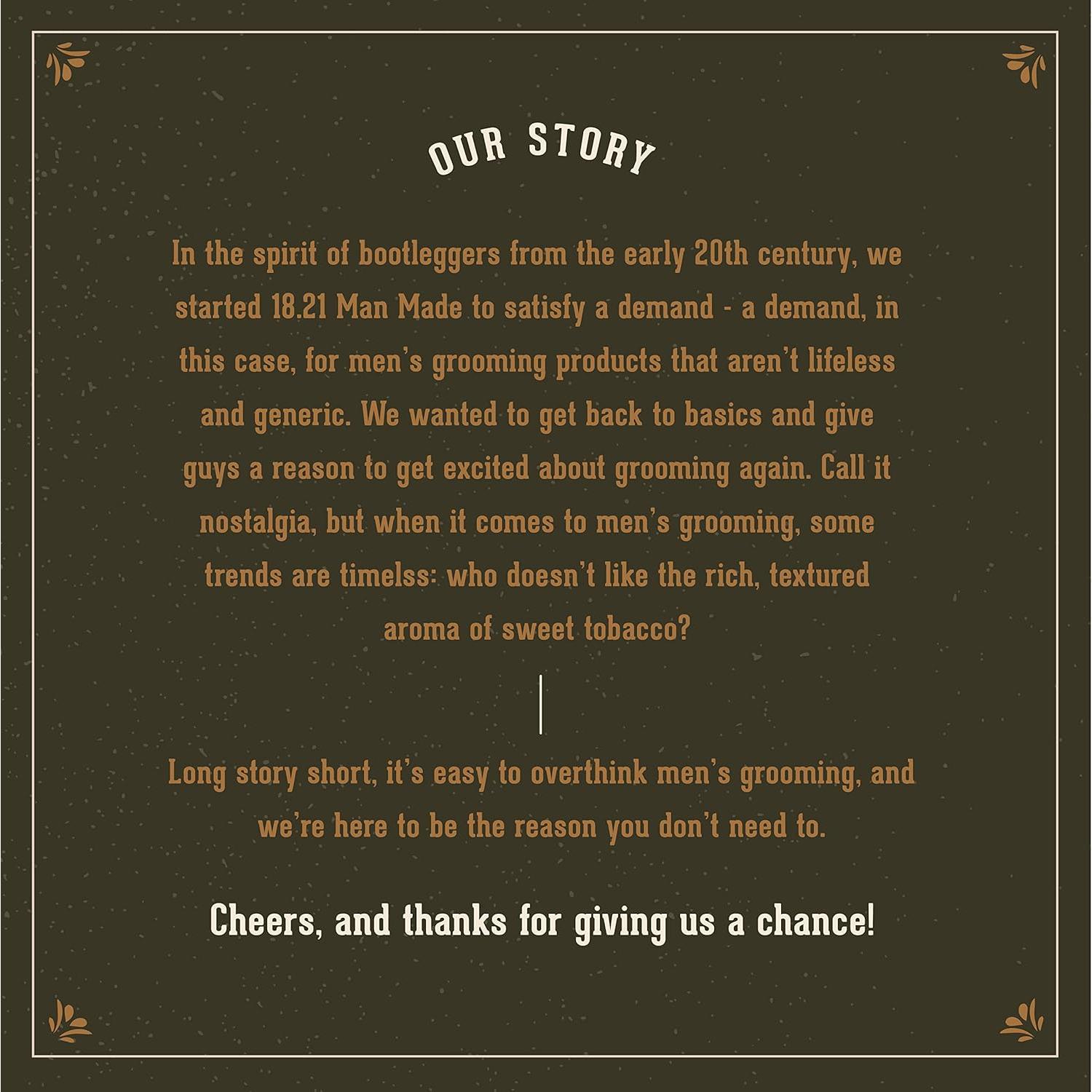 Aceite para Cabello y Barba 18.21 Hombre Hecho - Vainilla Especiada