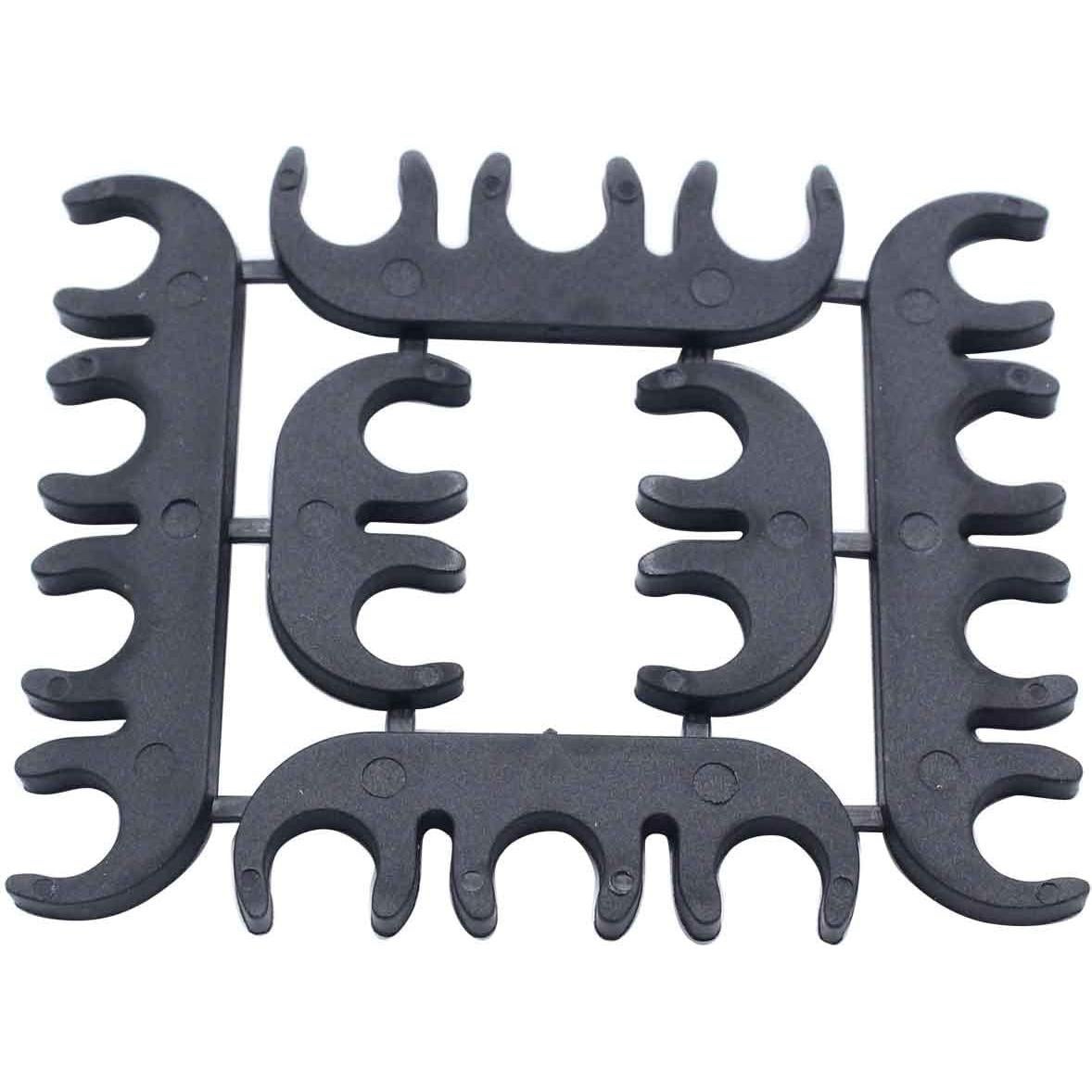 Juego de Cables de Bujía SHLPDFM 9000 Negro 8mm Cerámica