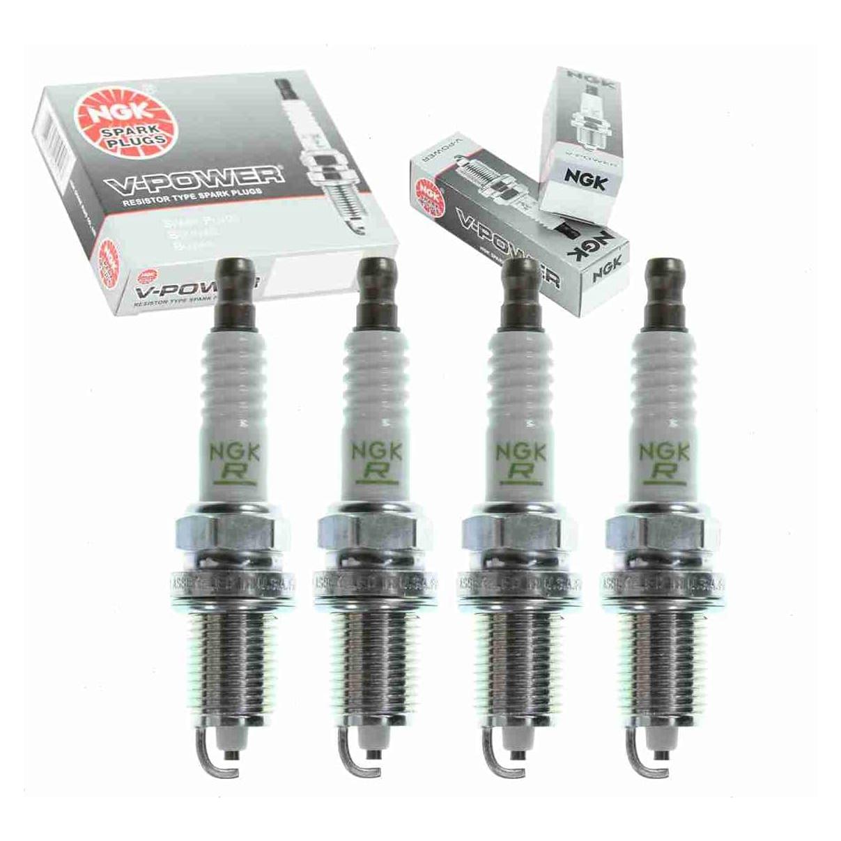 4 Bujías de Encendido NGK V-Power para Honda Civic 1.5L 1.6L