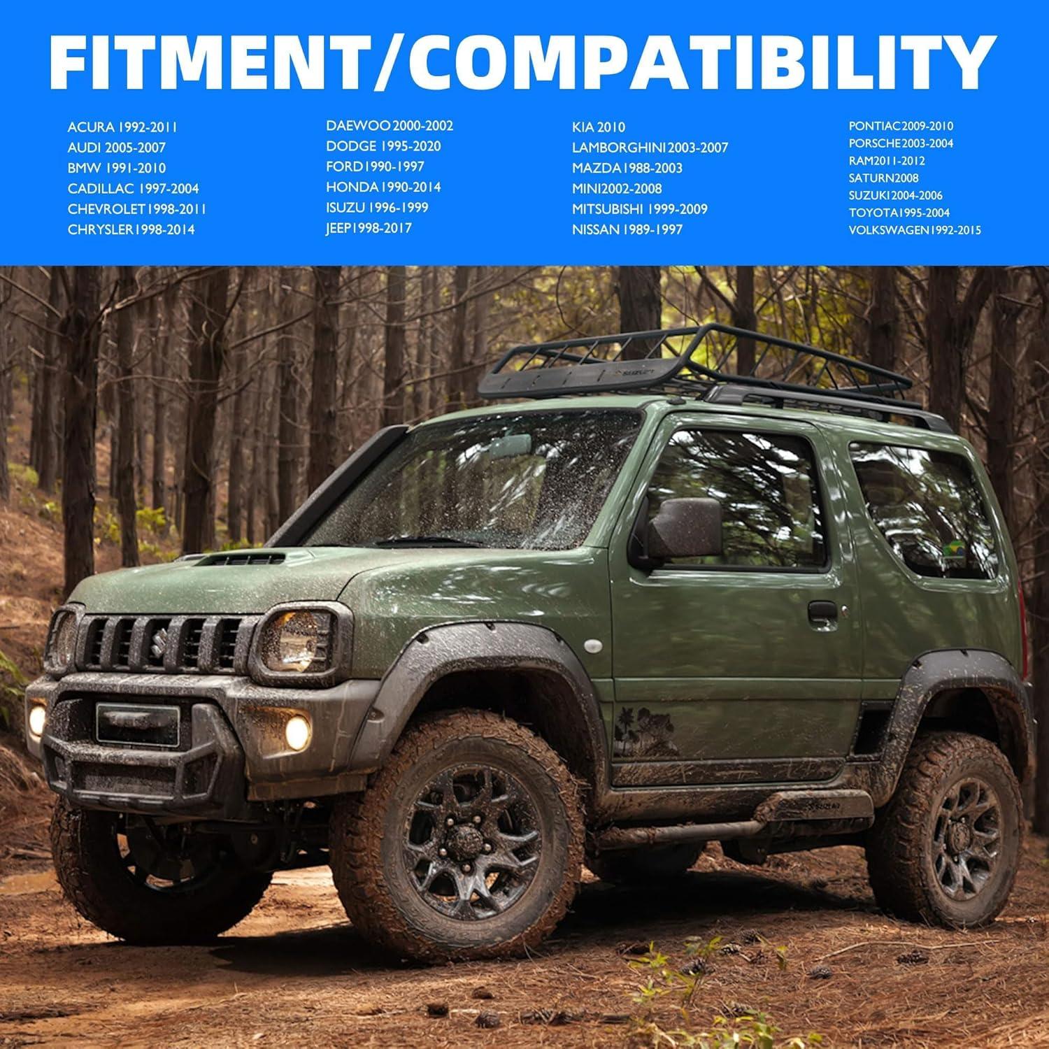 Juego de 4 Bujías de Iridio OXCANO 9807B-561BW Compatible