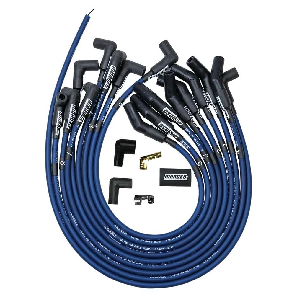 Juego de Cables de Encendido Moroso Ultra 40 Azul 7mm