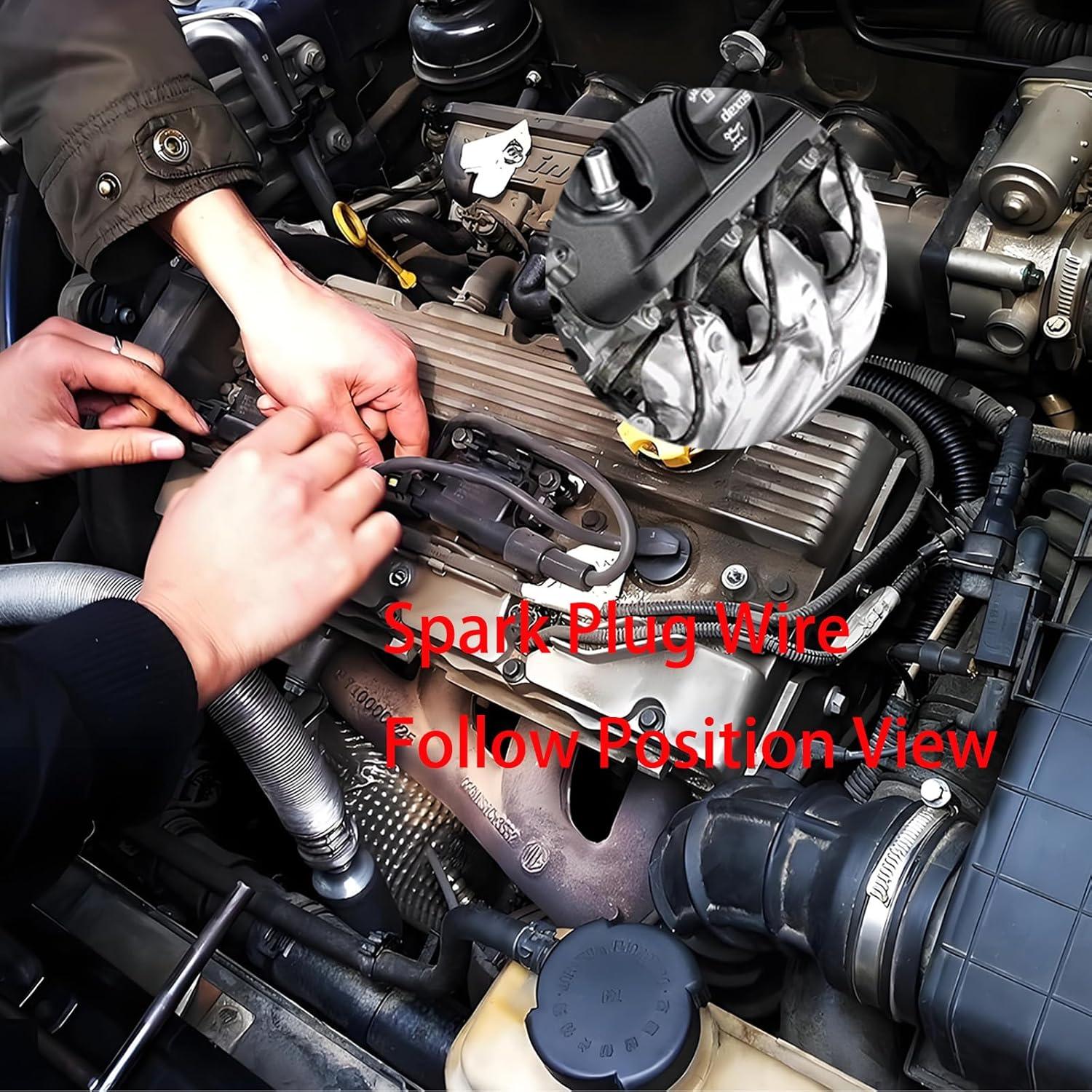 Juego de Cables de Bujías ATURMC 671-4125 Compatible Volkswagen