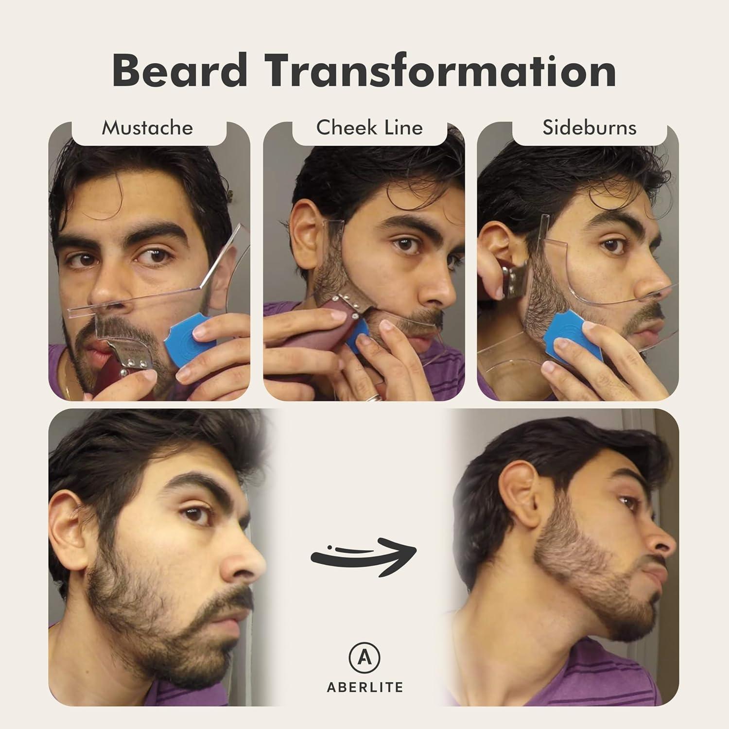 Aberlite ClearShaper 2.0 - Kit Formador de Barba Azul