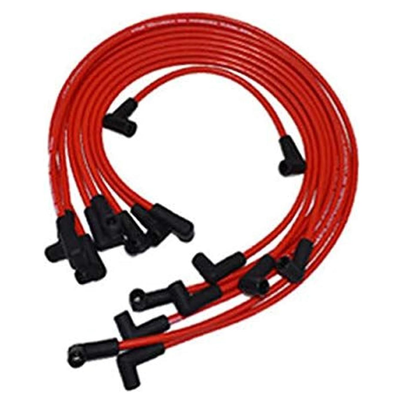 Kit de Cables de Bujía Silicona A-Team Performance 8mm Rojo