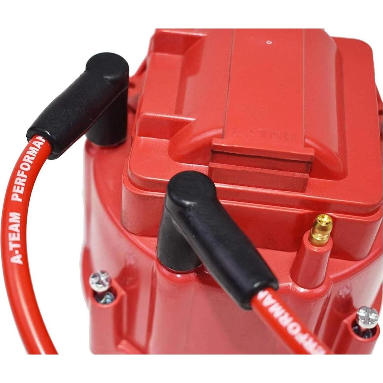 Kit de Cables de Bujía Silicona A-Team Performance 8mm Rojo