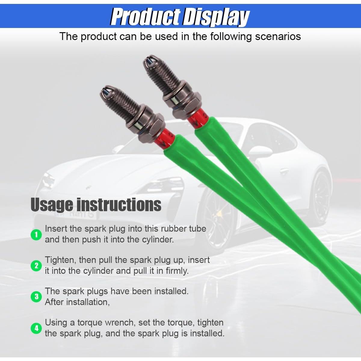 Socket de Bujía Tuxihapp Universal Verde 30.99 cm