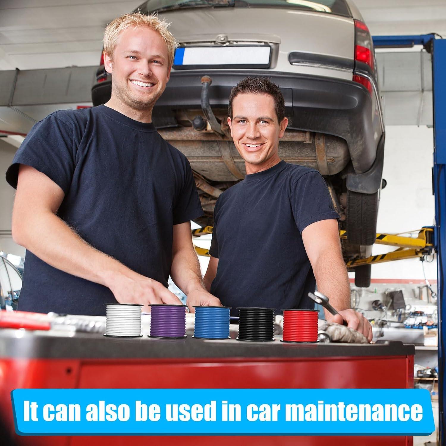 Cable Automotriz 16 AWG Gisafai 10 Pcs 30.48 m Aluminio