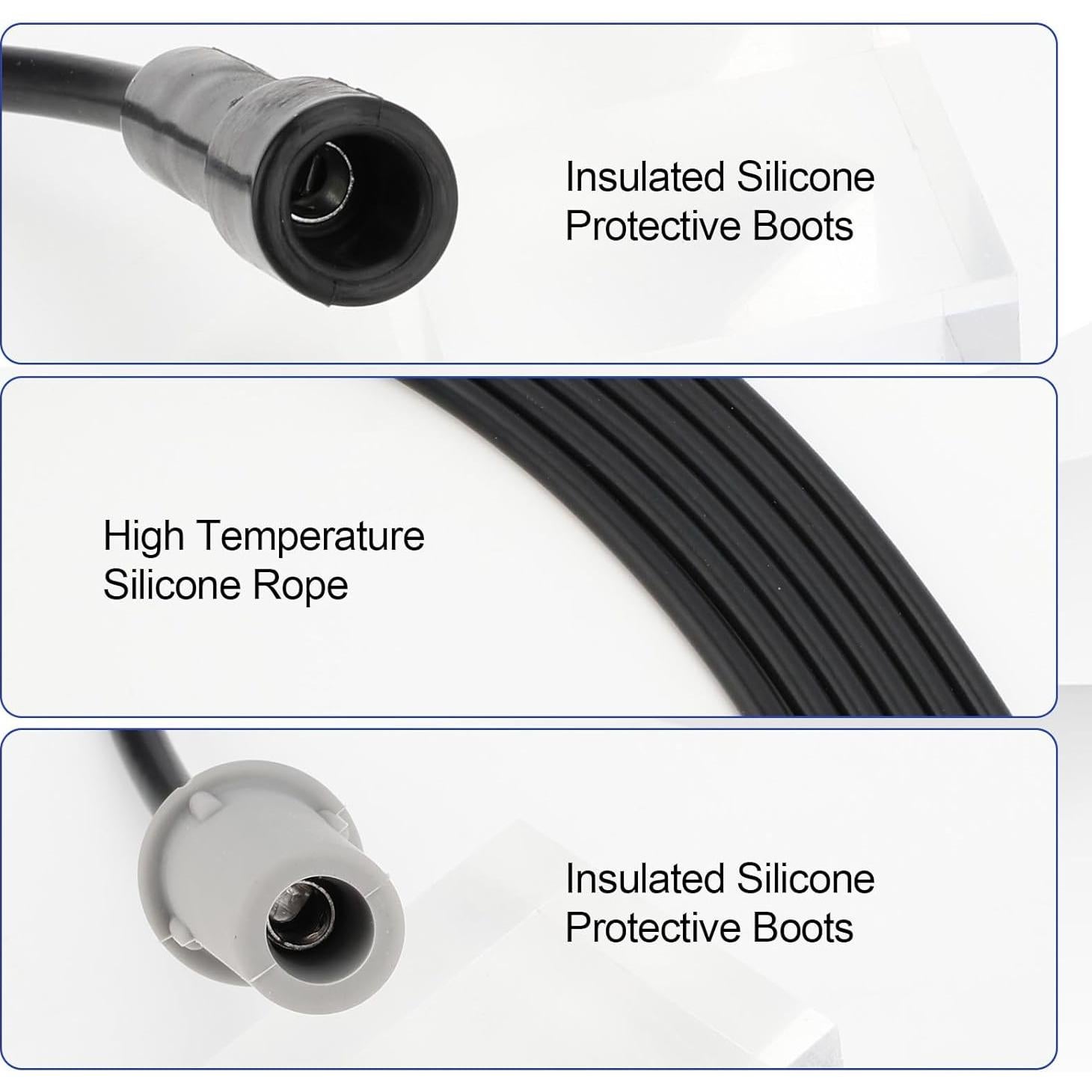 Kit de Cables de Bujía X4XZ 5019593AA para Chrysler y Dodge